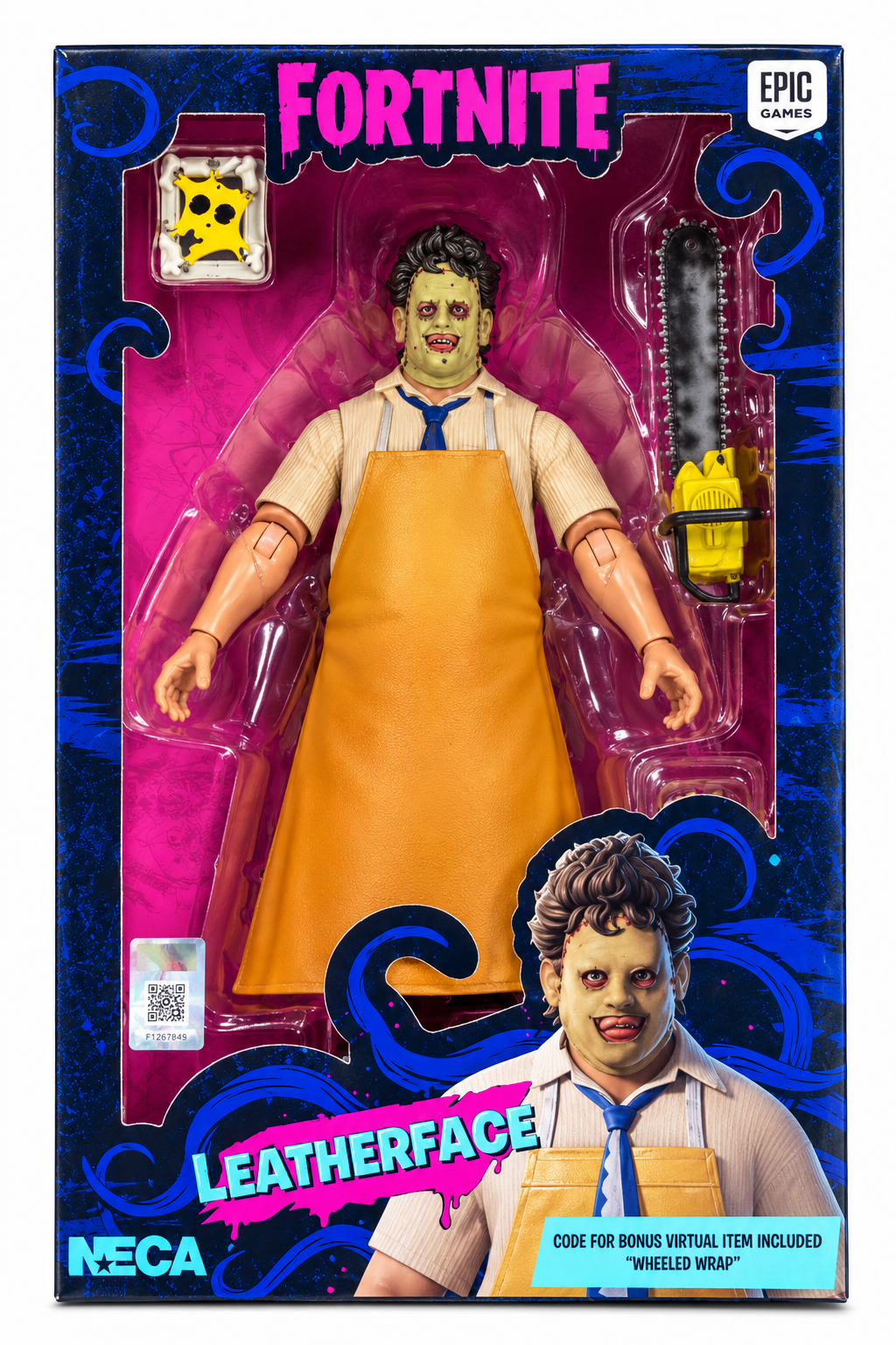 NECA Fortnite Leatherface Action Figure