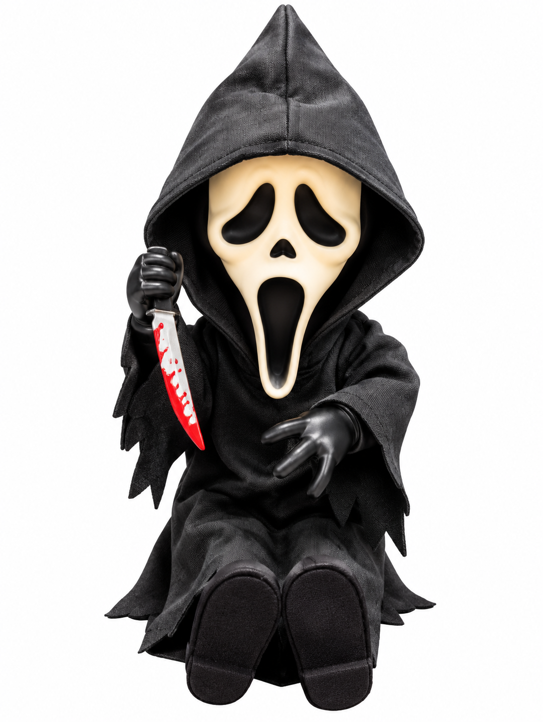 Ghost Face Light-Up Animated Figure
