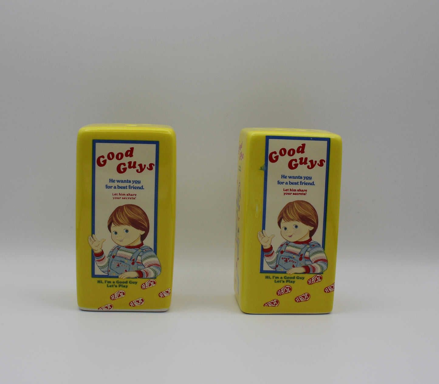 Chucky Salt & Pepper Shakers