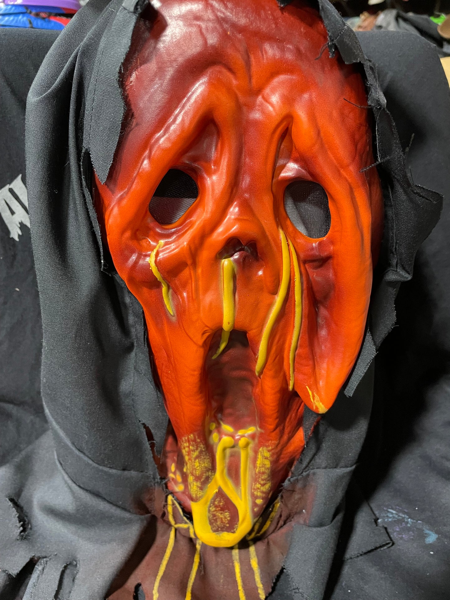 GHOSTFACE SCORCHED FACE DEAD BY DAYLIGHT MASK