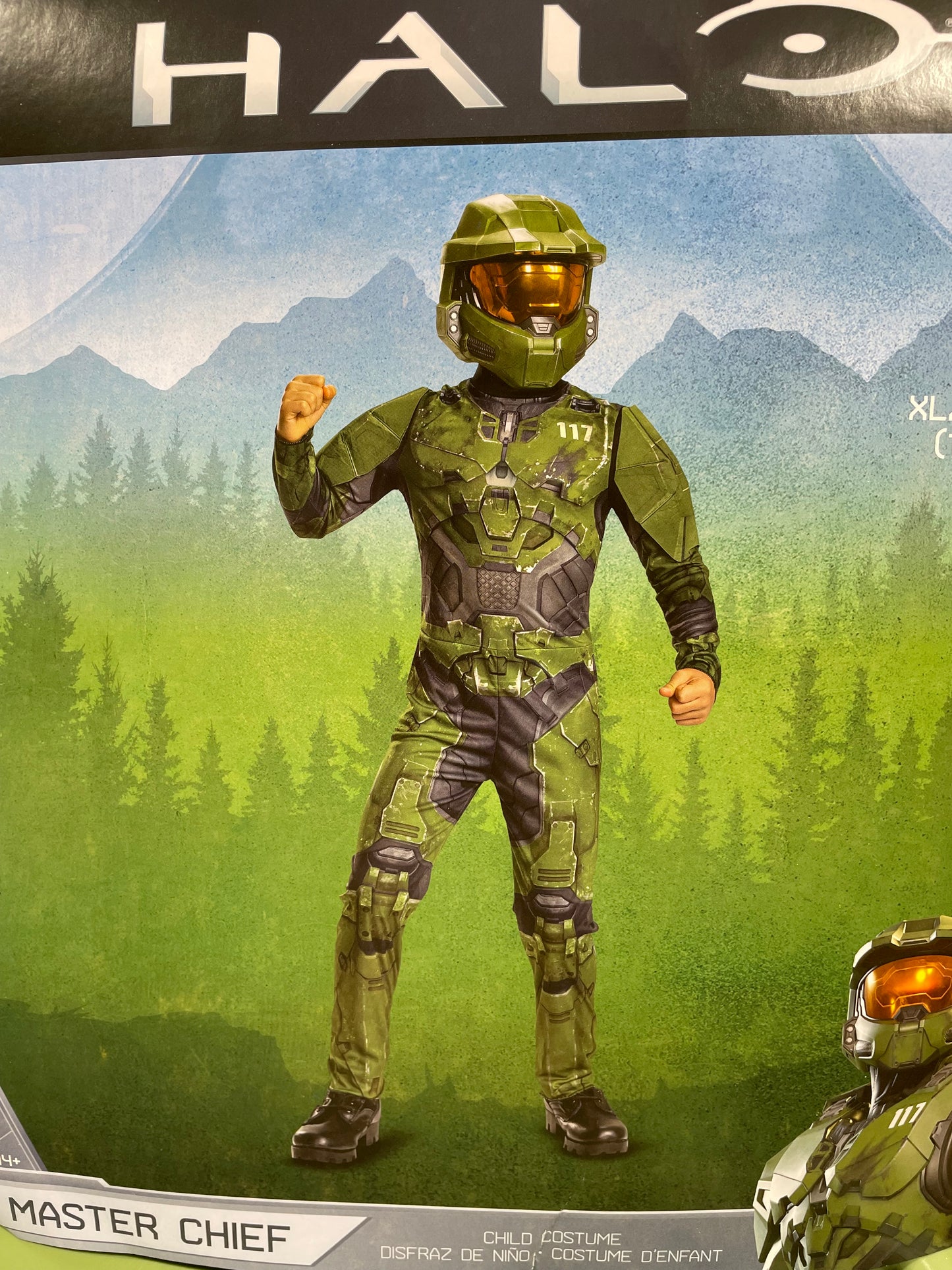 HALO MASTER CHEIF SPARTAN COSTUME (CHILDREN)