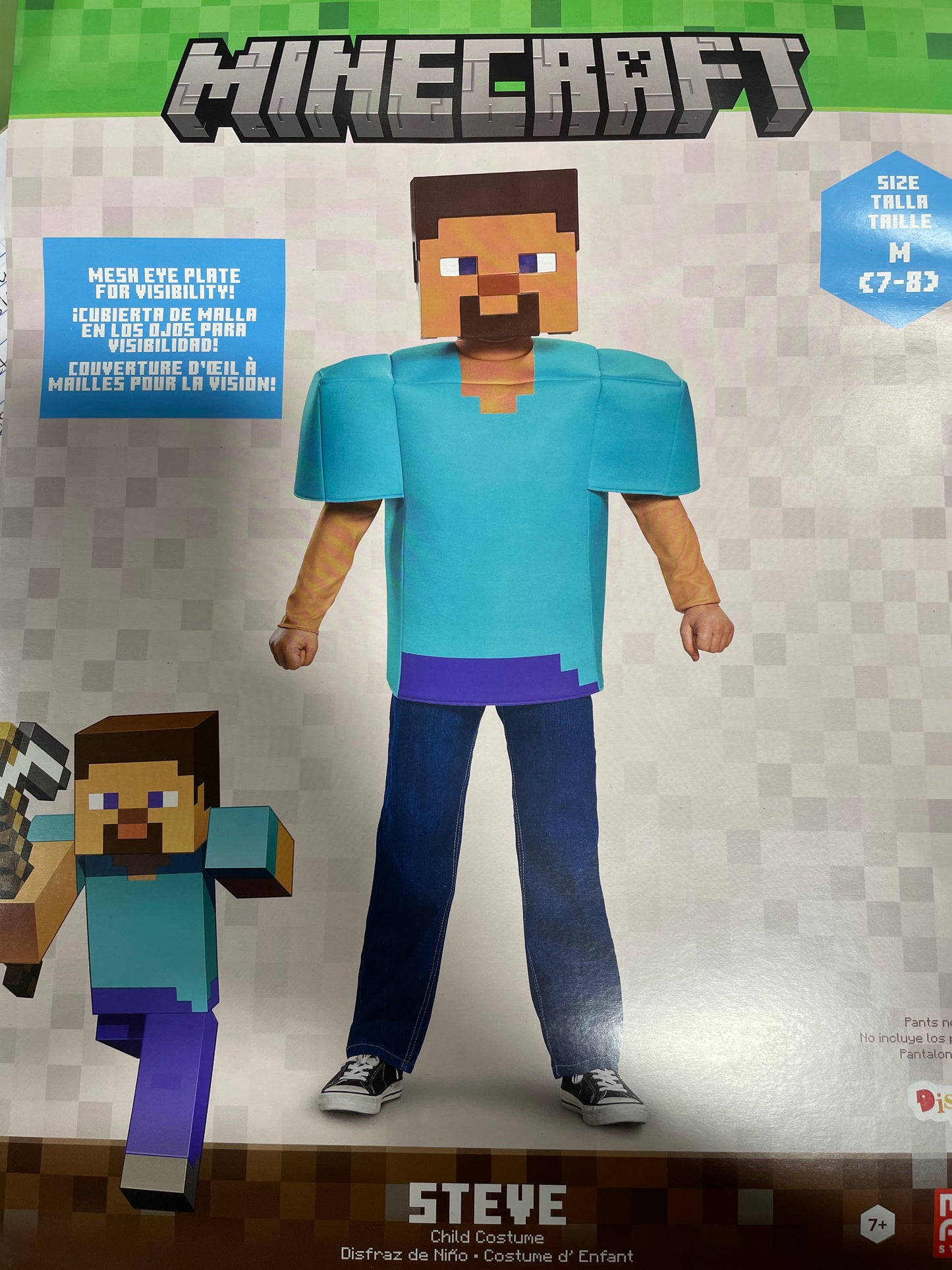 MINECRAFT (STEVE) CHILDREN COSTUME