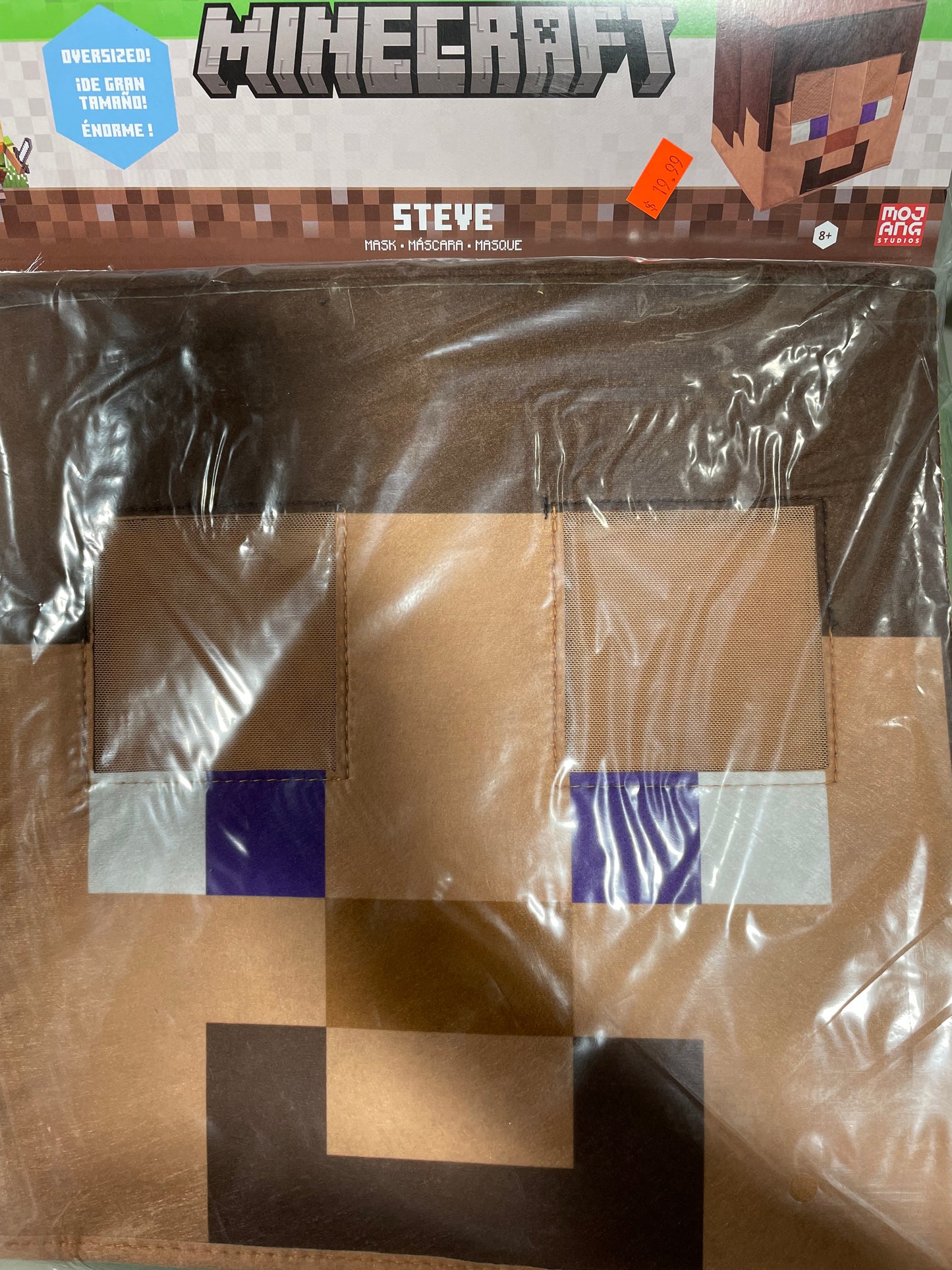 MINECRAFT STEVE MASK