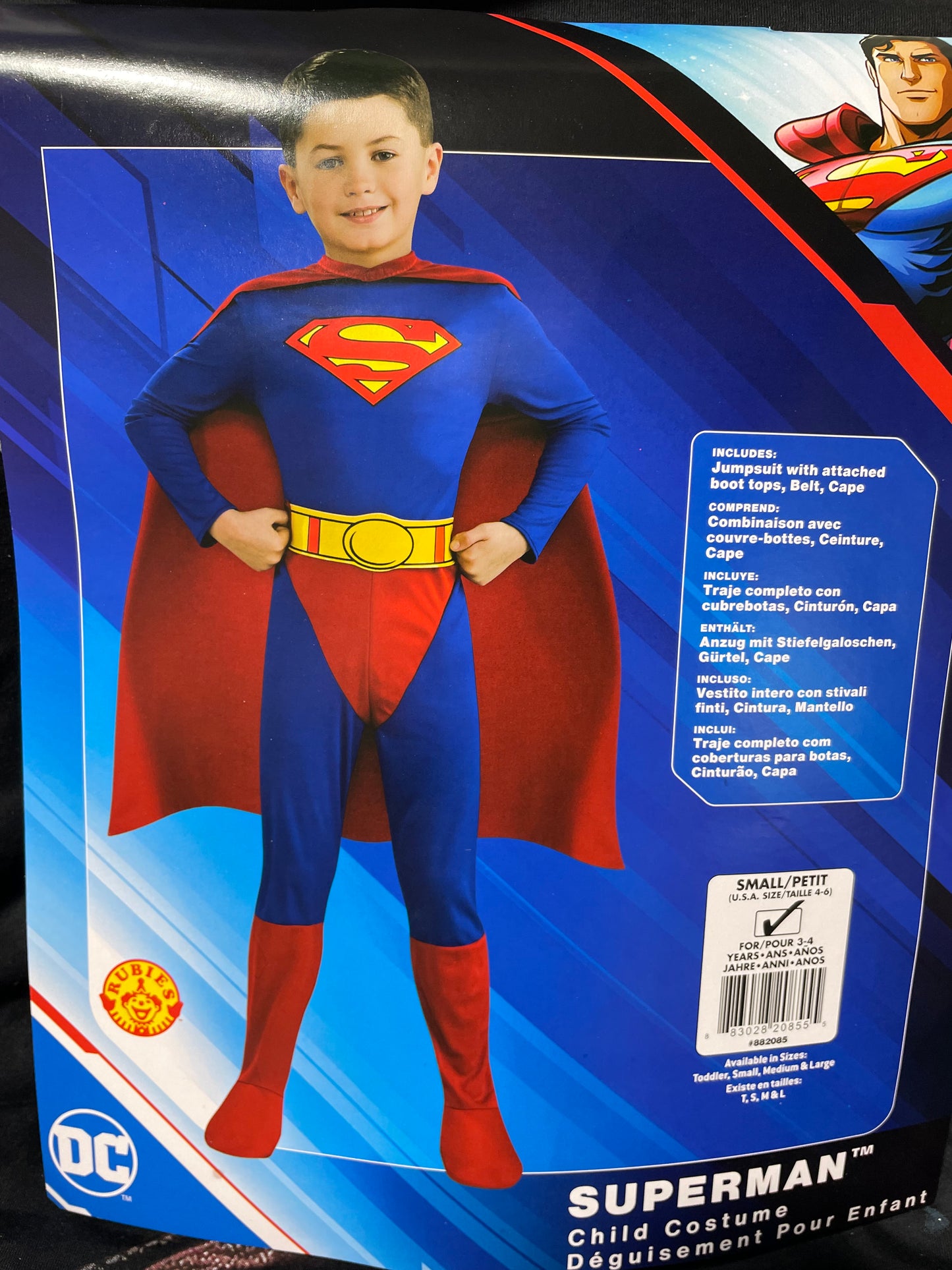 SUPERMAN CHILD COSTUME