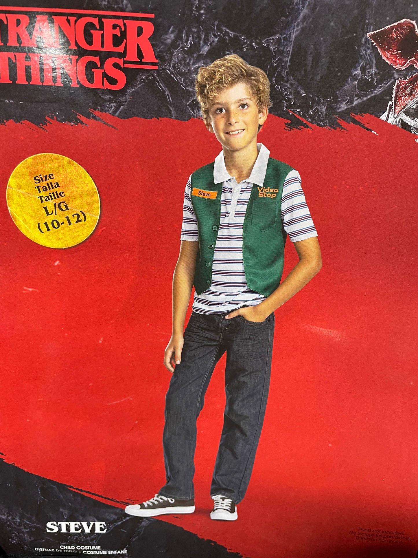 STRANGER THINGS STEVE CHILD COSTUME