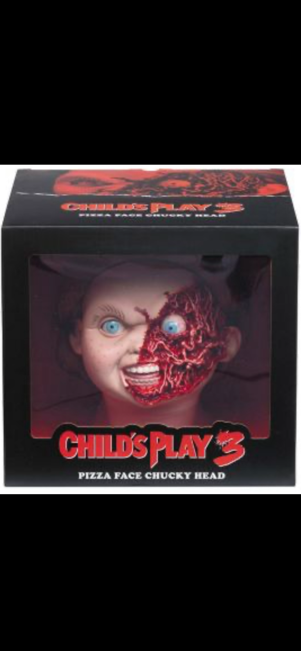 CHILD'S PLAY 3 PIZZA FACE CHUCKY HEAD