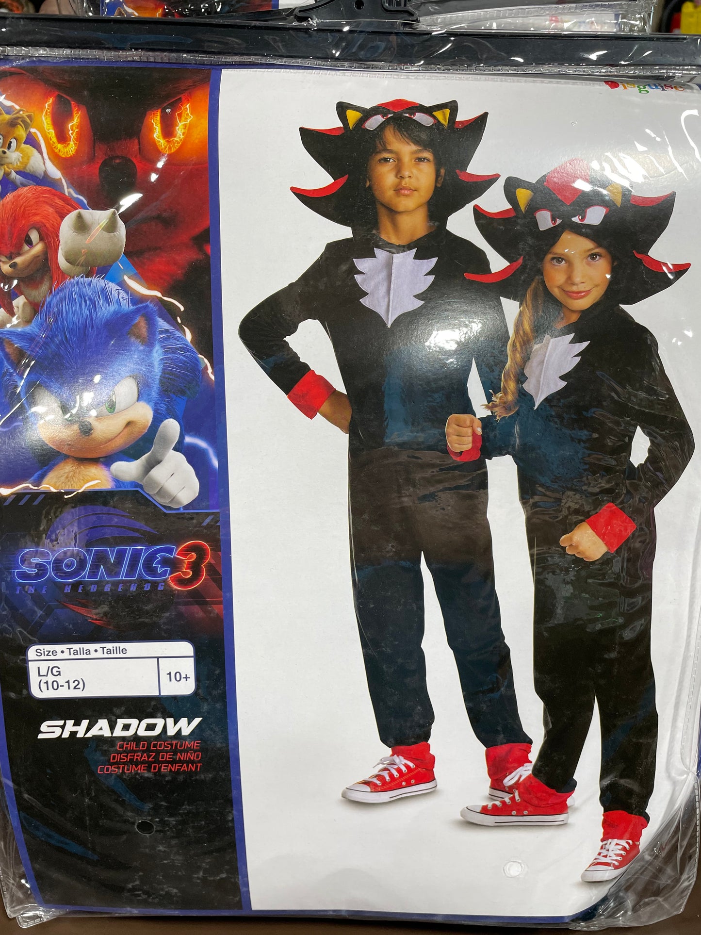 SONIC 3 SHADOW CHILD COSTUME