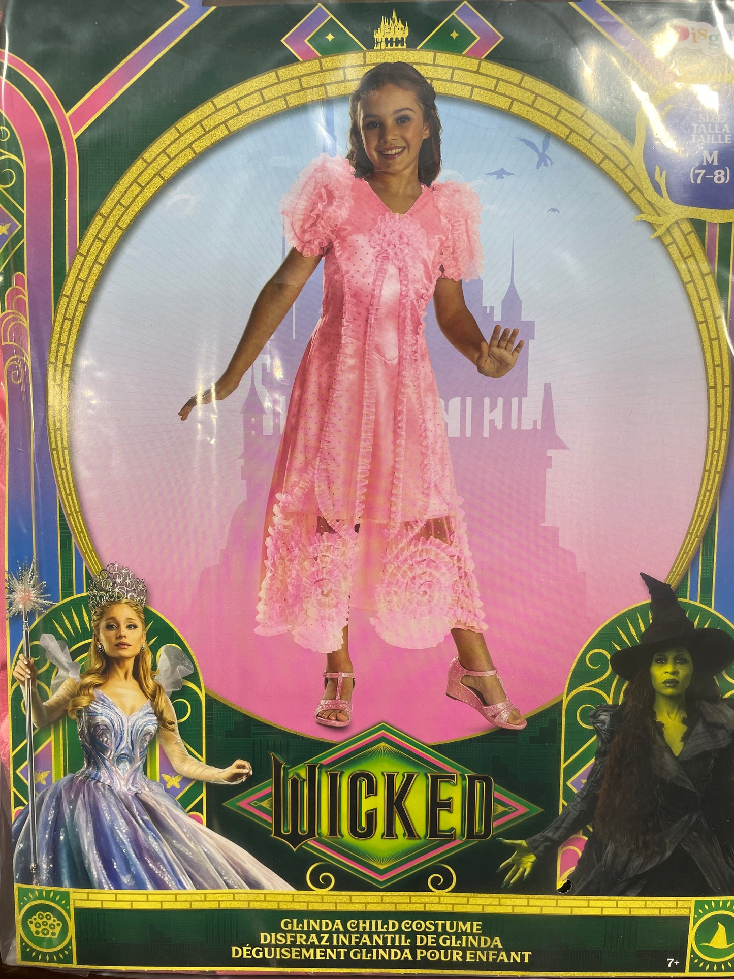 WICKED GLINDA CHILD COSTUME