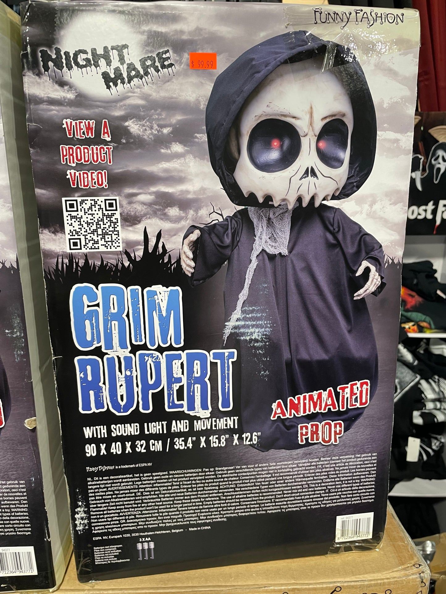 GRIM RUPERT ANIMATED PROP