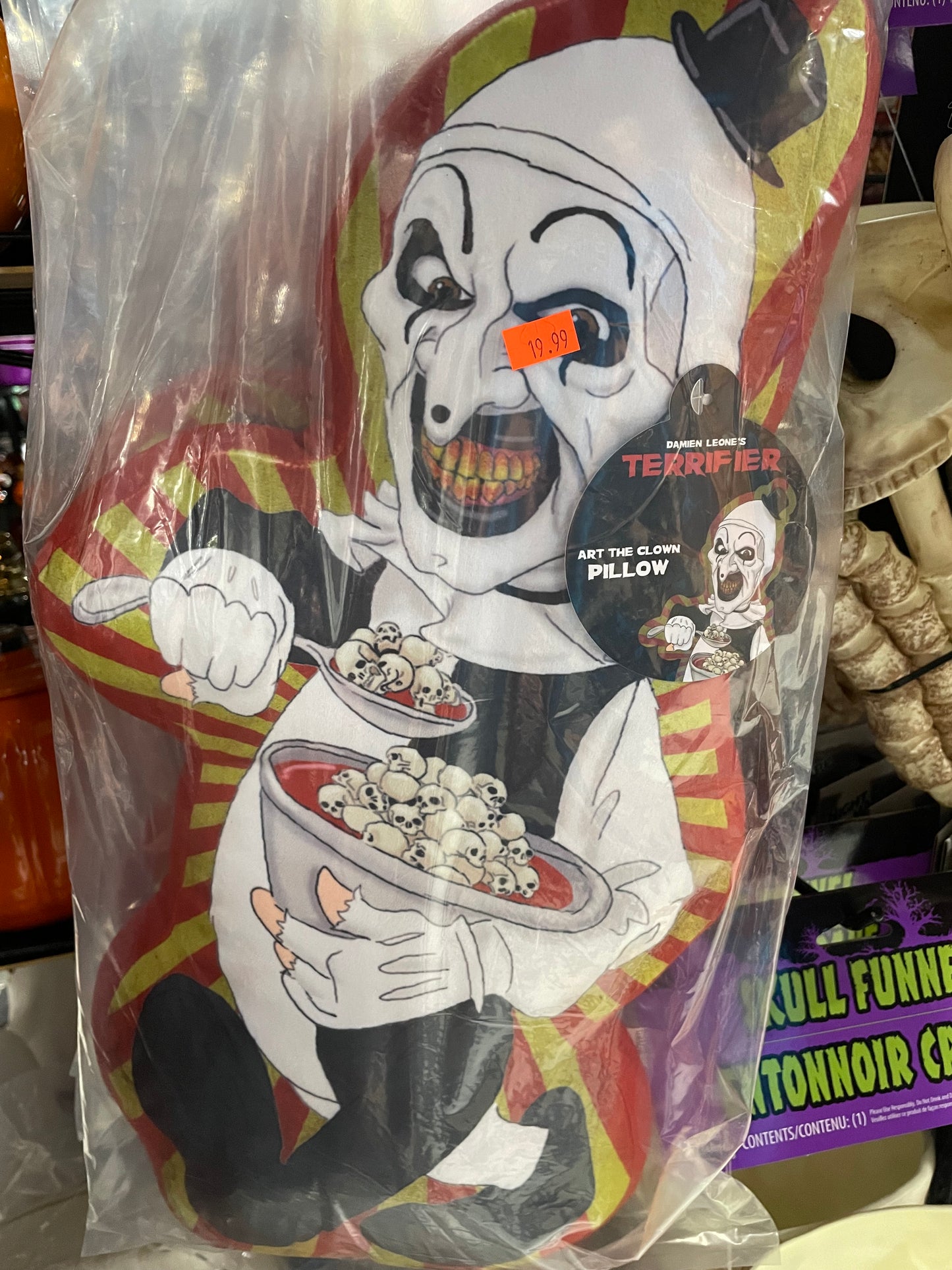 TERRIFIER ART CRISPIES PILLOW