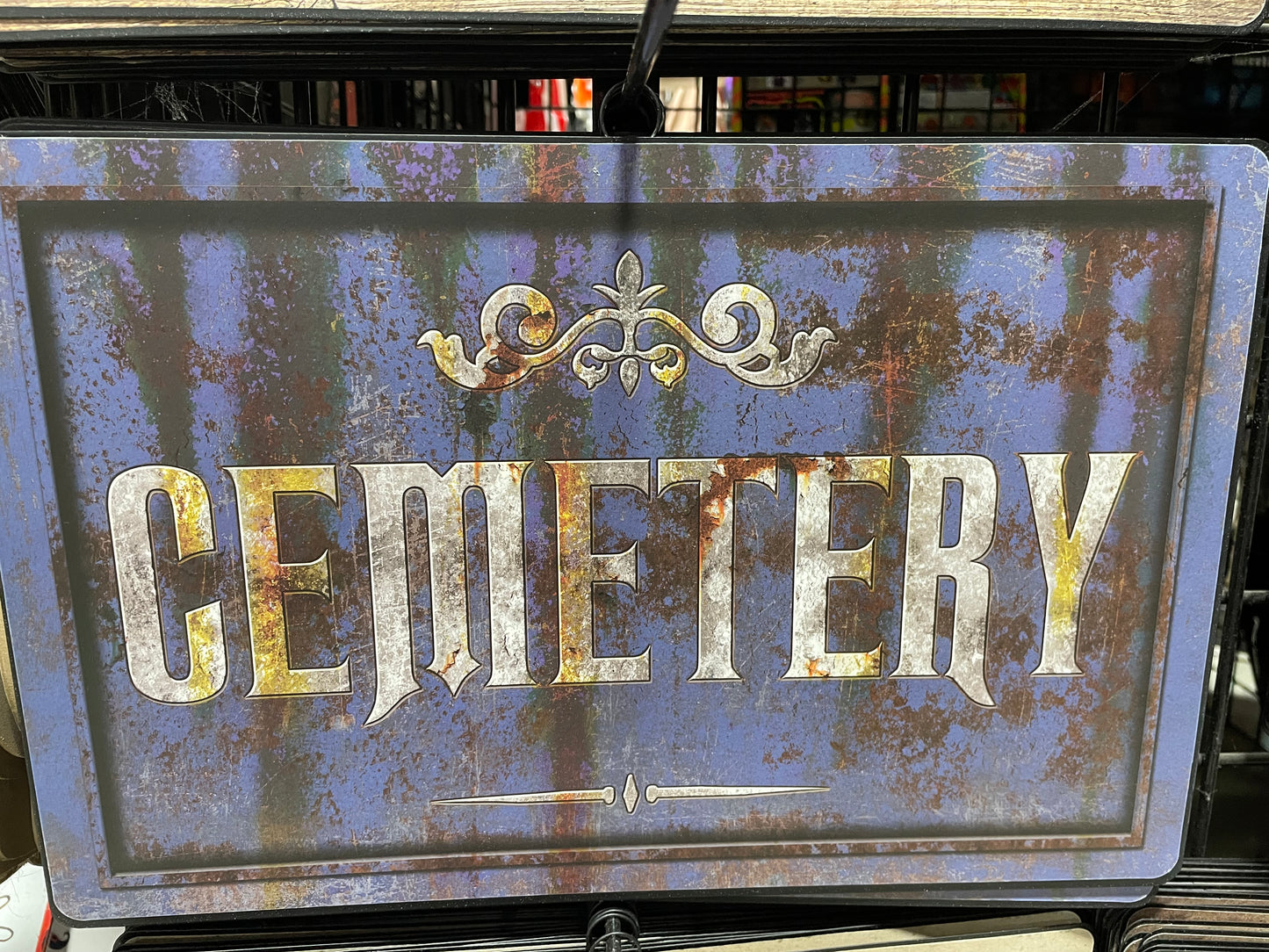CEMETERY SIGN