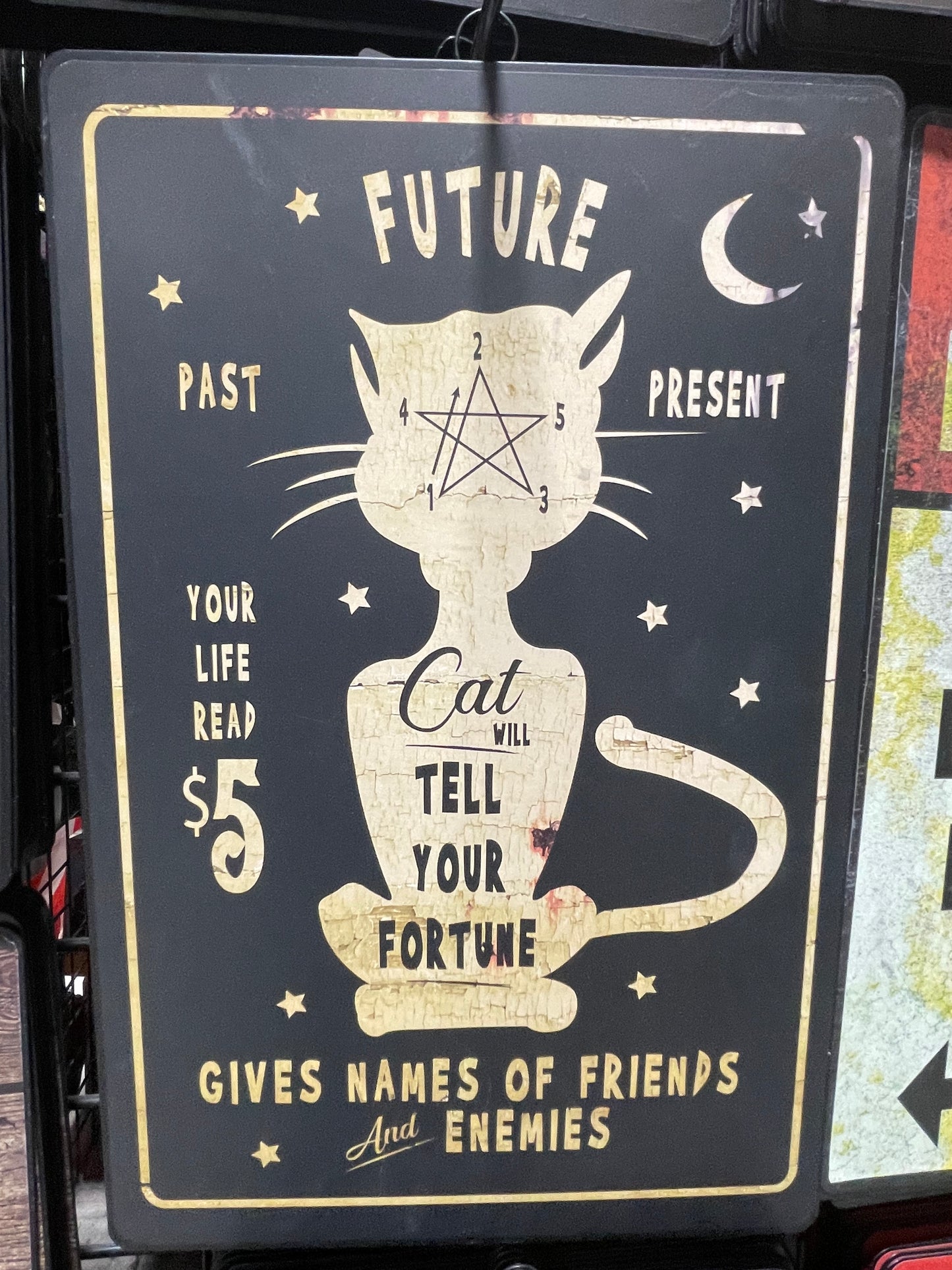 FUTURE PAST, PRESENT SIGN