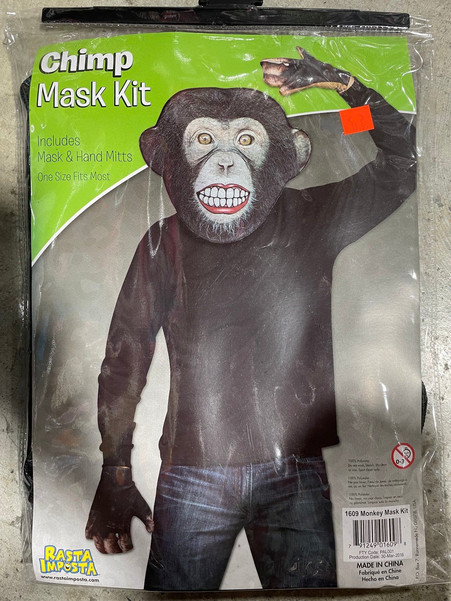 CHIMP MASK KIT