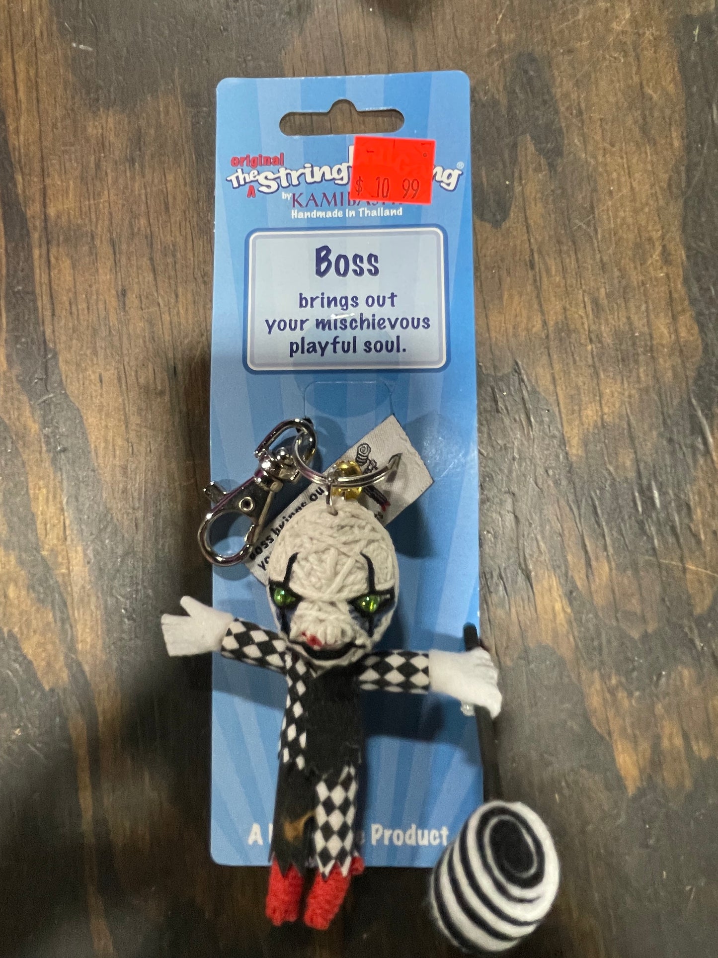 THE STRING DOLL GANG BOSS KEYCHAIN