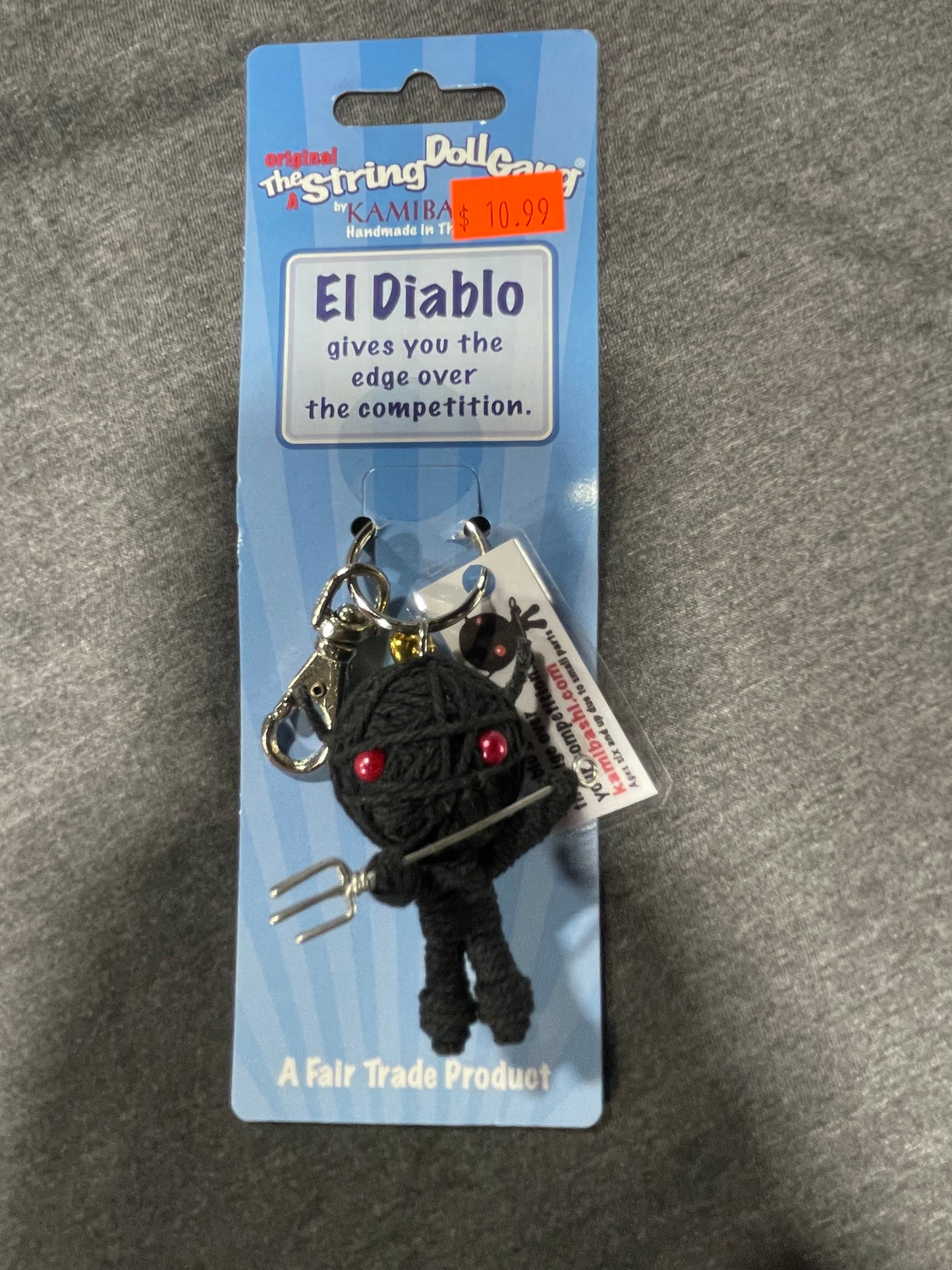 THE STRING DOLL GANG EL DIABLO KEYCHAIN