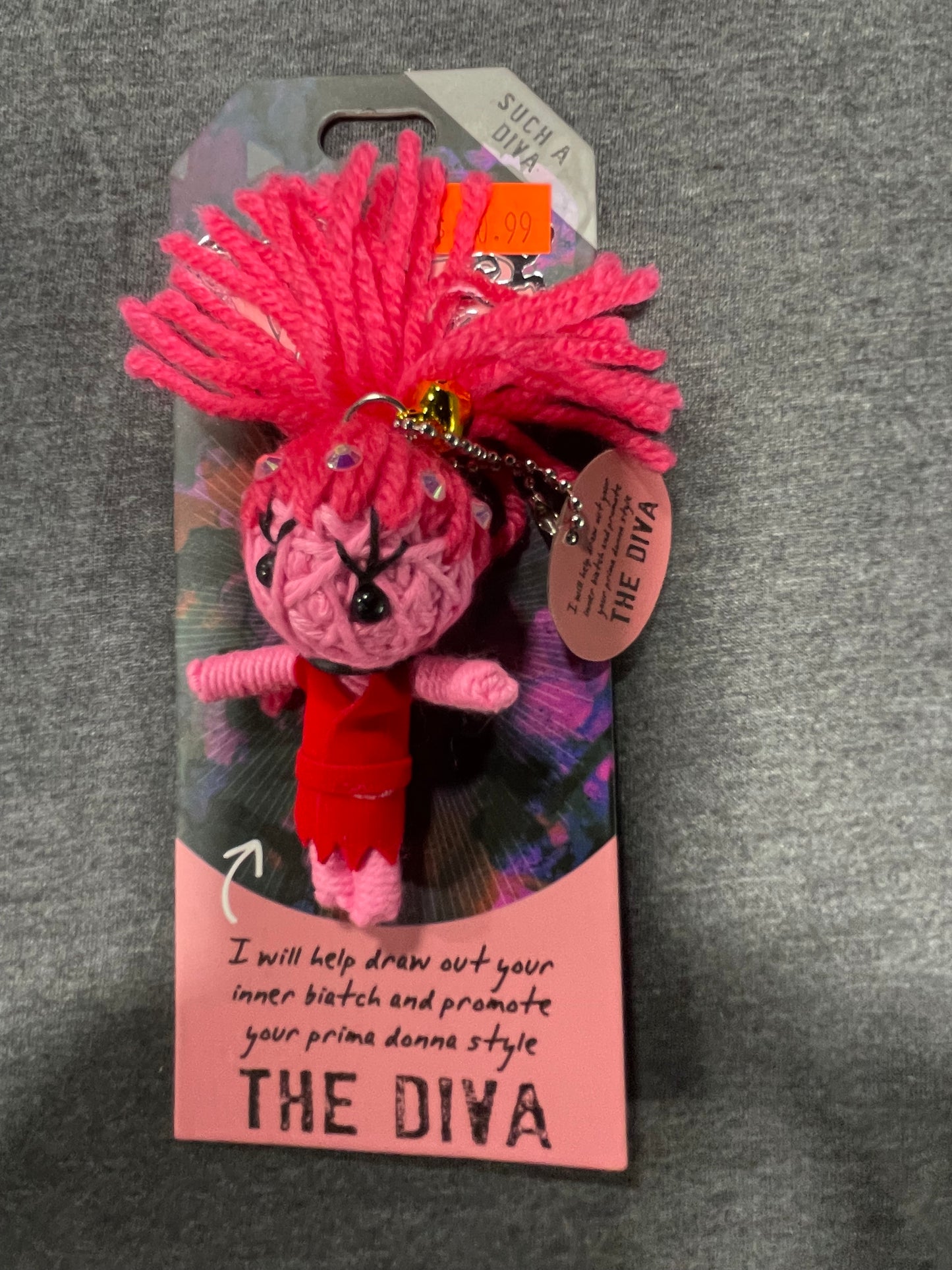 WATCHOVER VOODOO THE DIVA KEYCHAIN