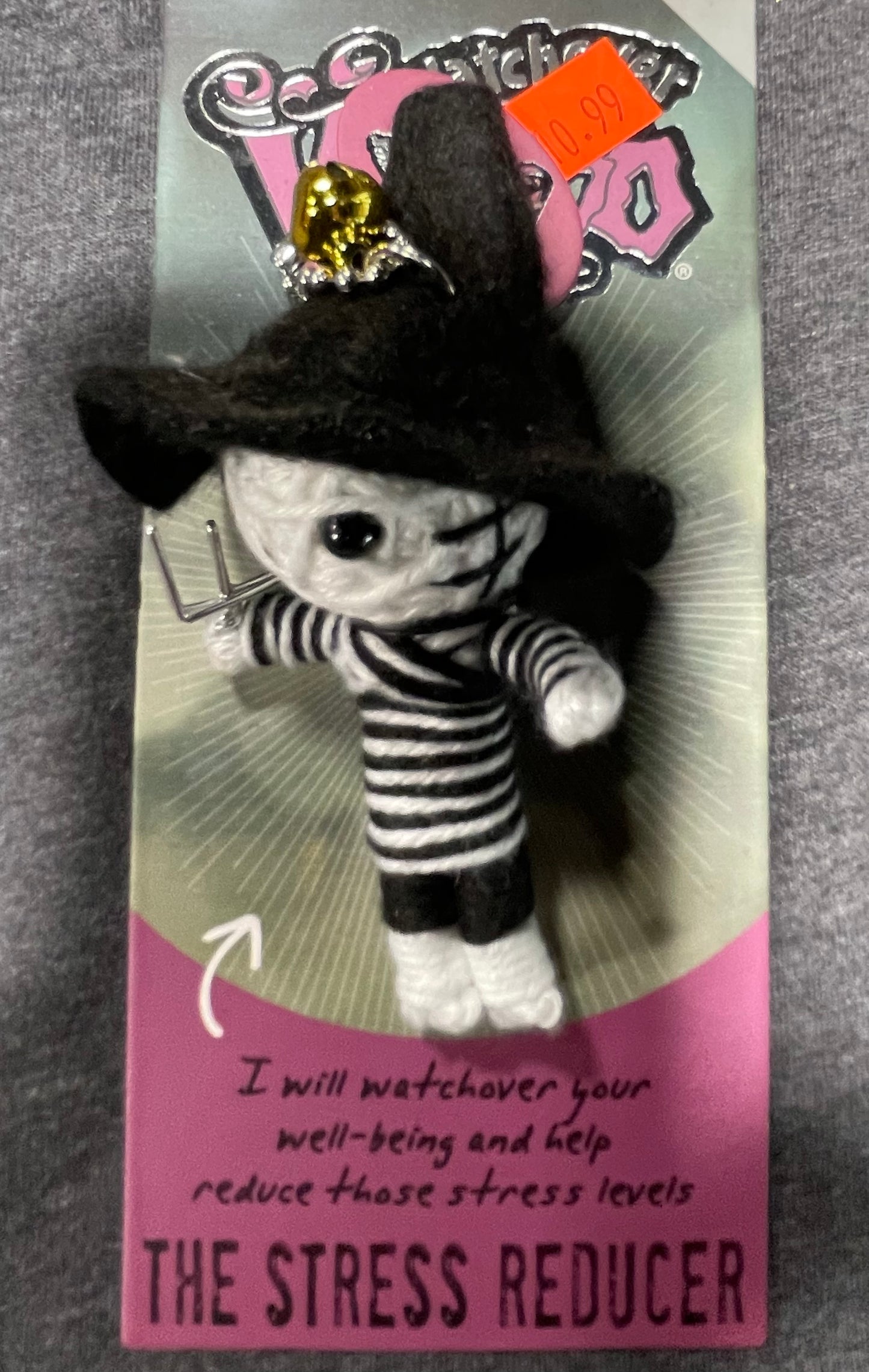 WATCHOVER VOODOO THE STRESS REDUCER KEYCHAIN