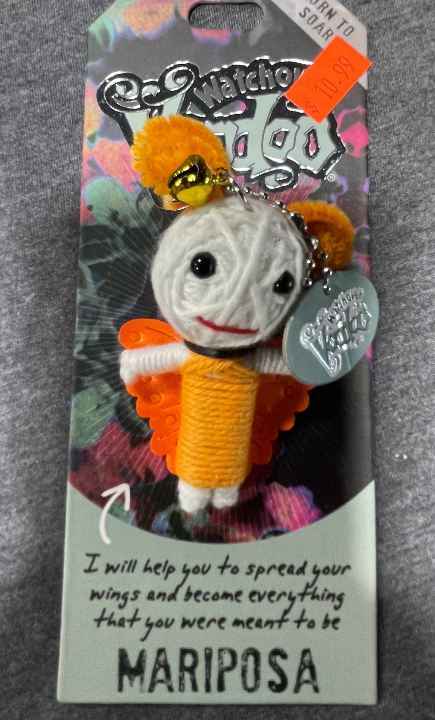 WATCHOVER VOODOO MARIPOSA KEYCHAIN
