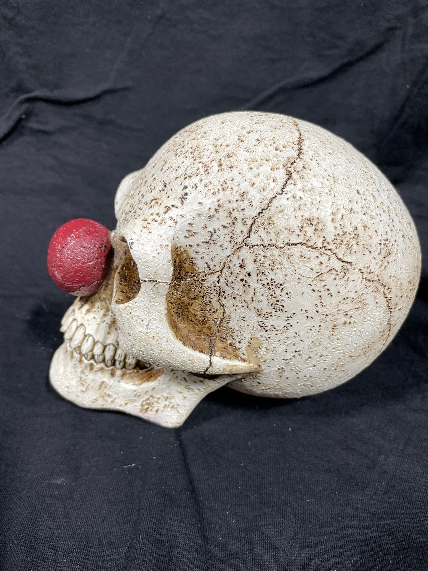 CLOWN SKULL FIGURINE