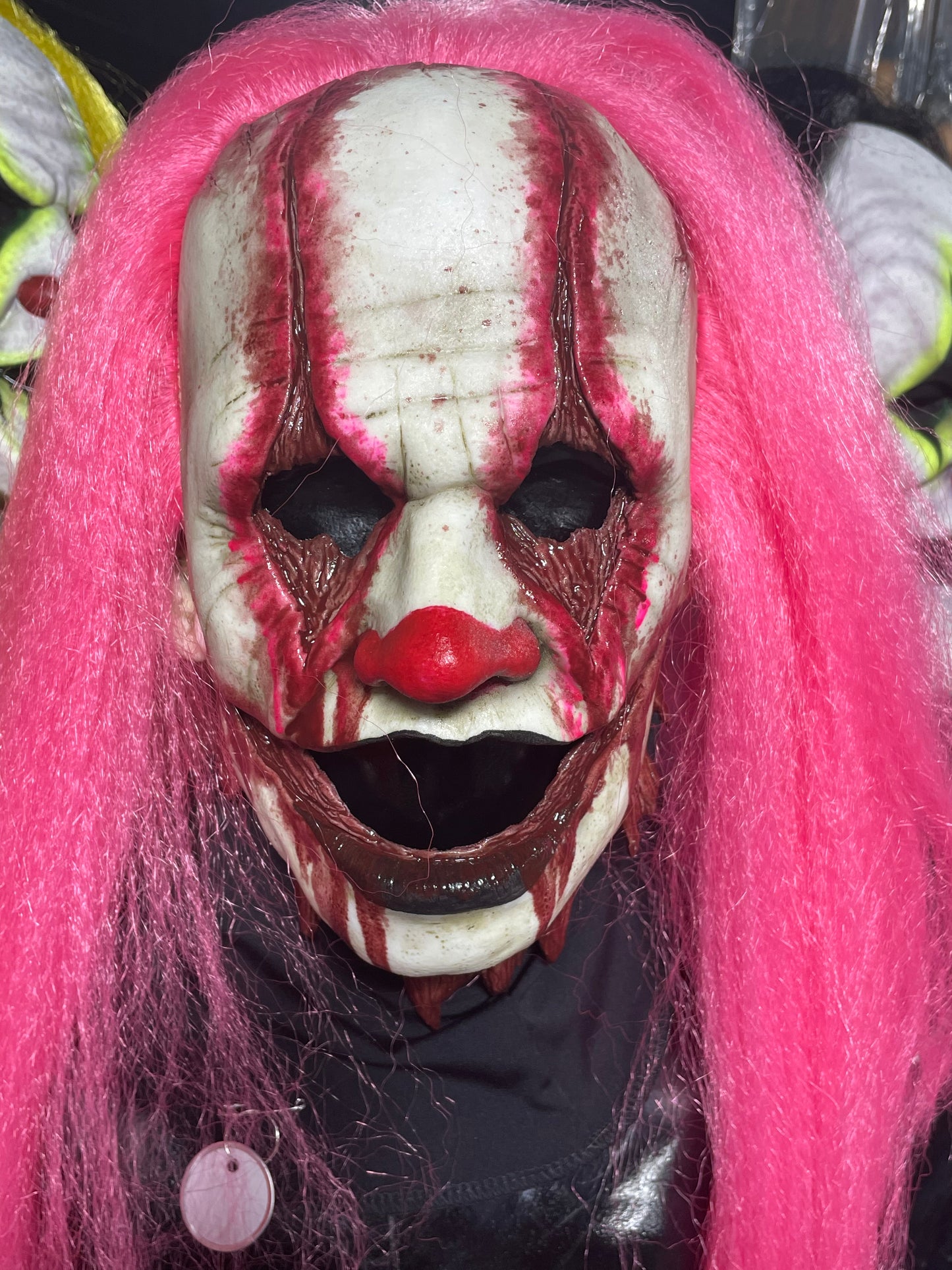 SILICONE CLOWN HALF MASK