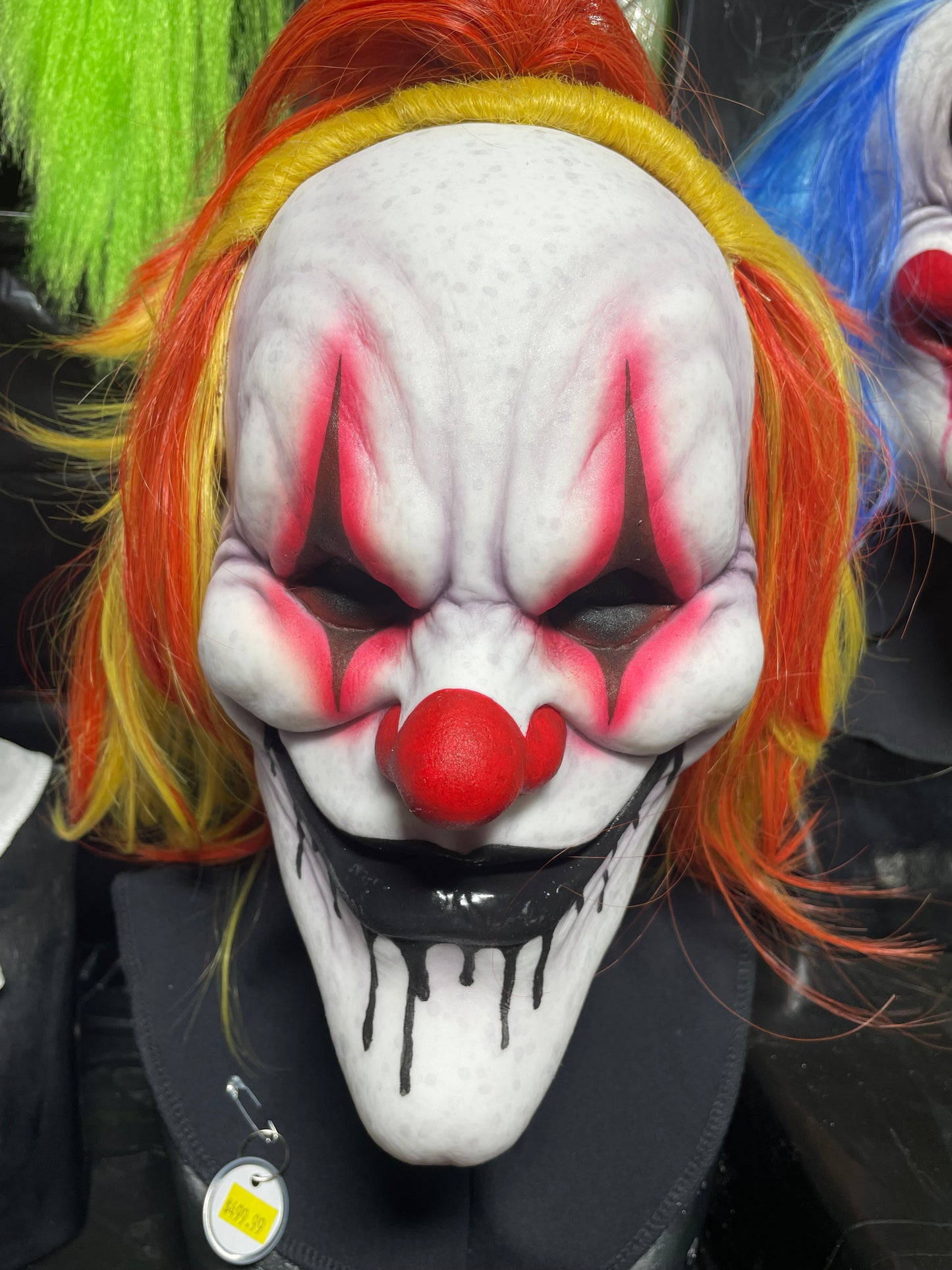 CLOWN SILICONE HALF MASK