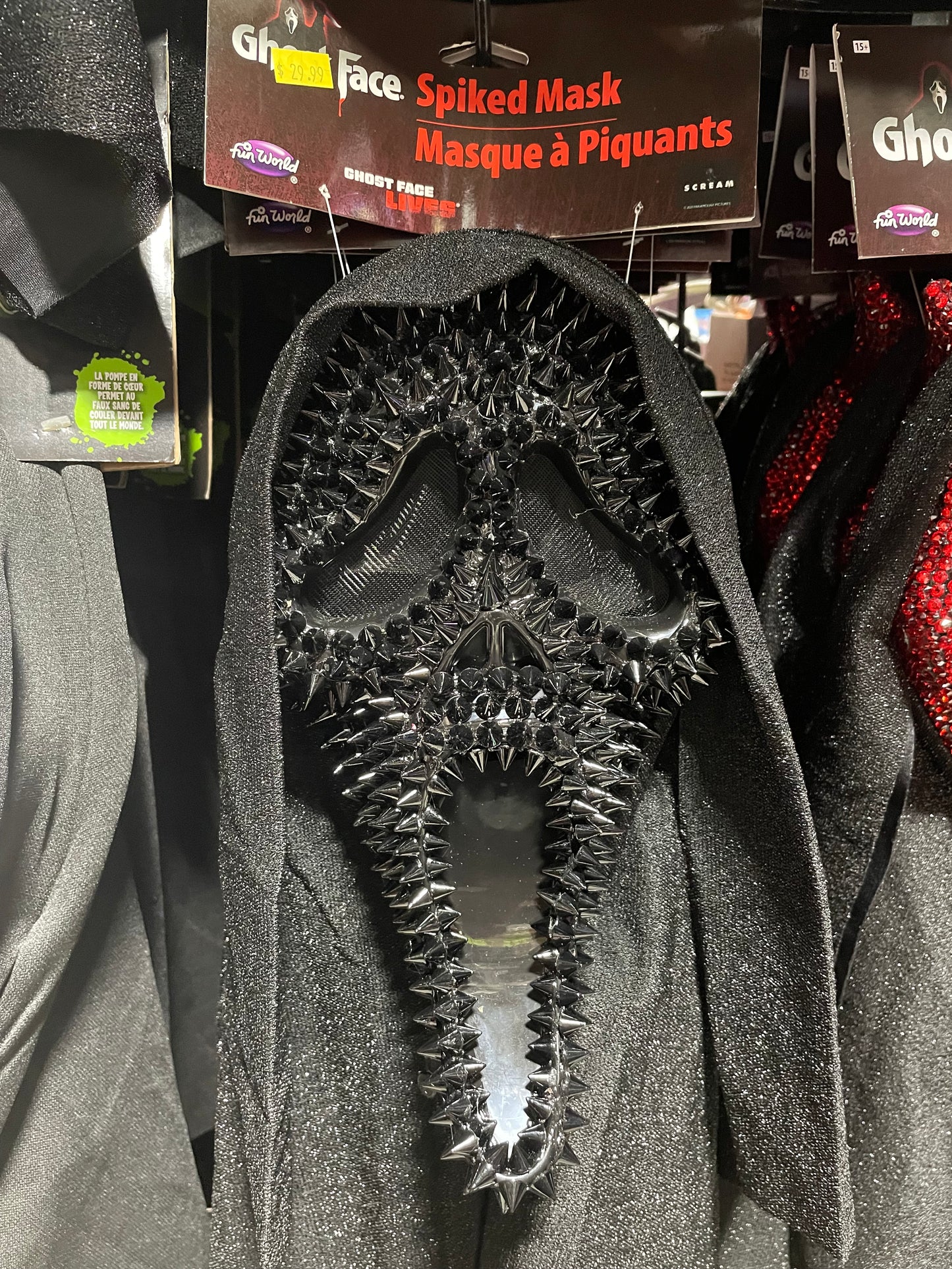 GHOSTFACE SPIKED MASK
