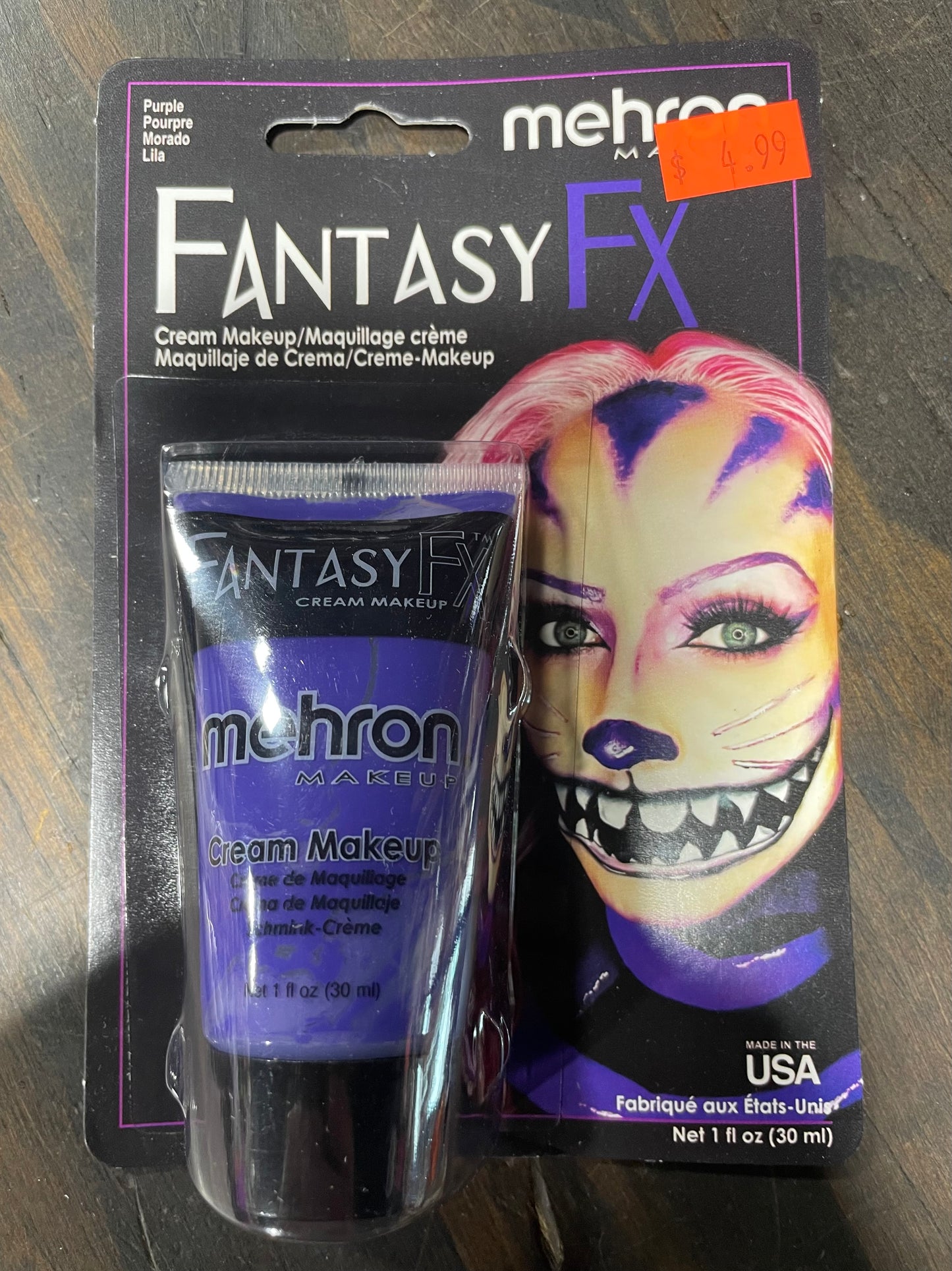 FANTASY FX PURPLE CREME MAKEUP (MEHRON)