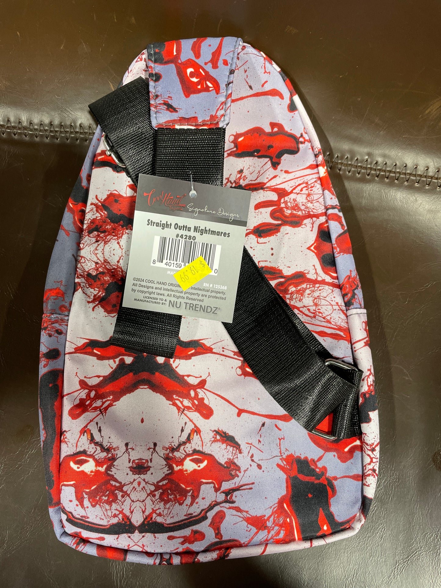 STRAIGHT OUTTA NIGHTMARES SLING BAG