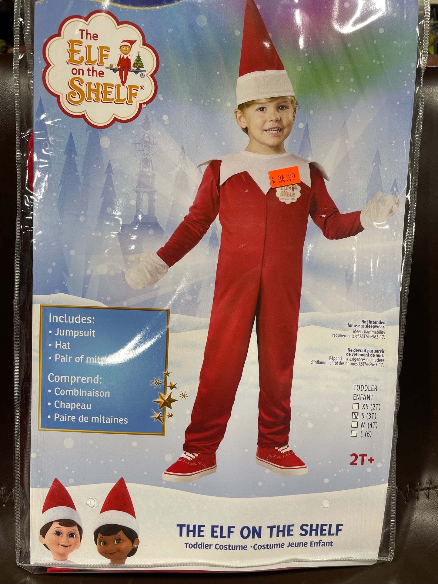 The Elf on the Shelf Toddler Costume