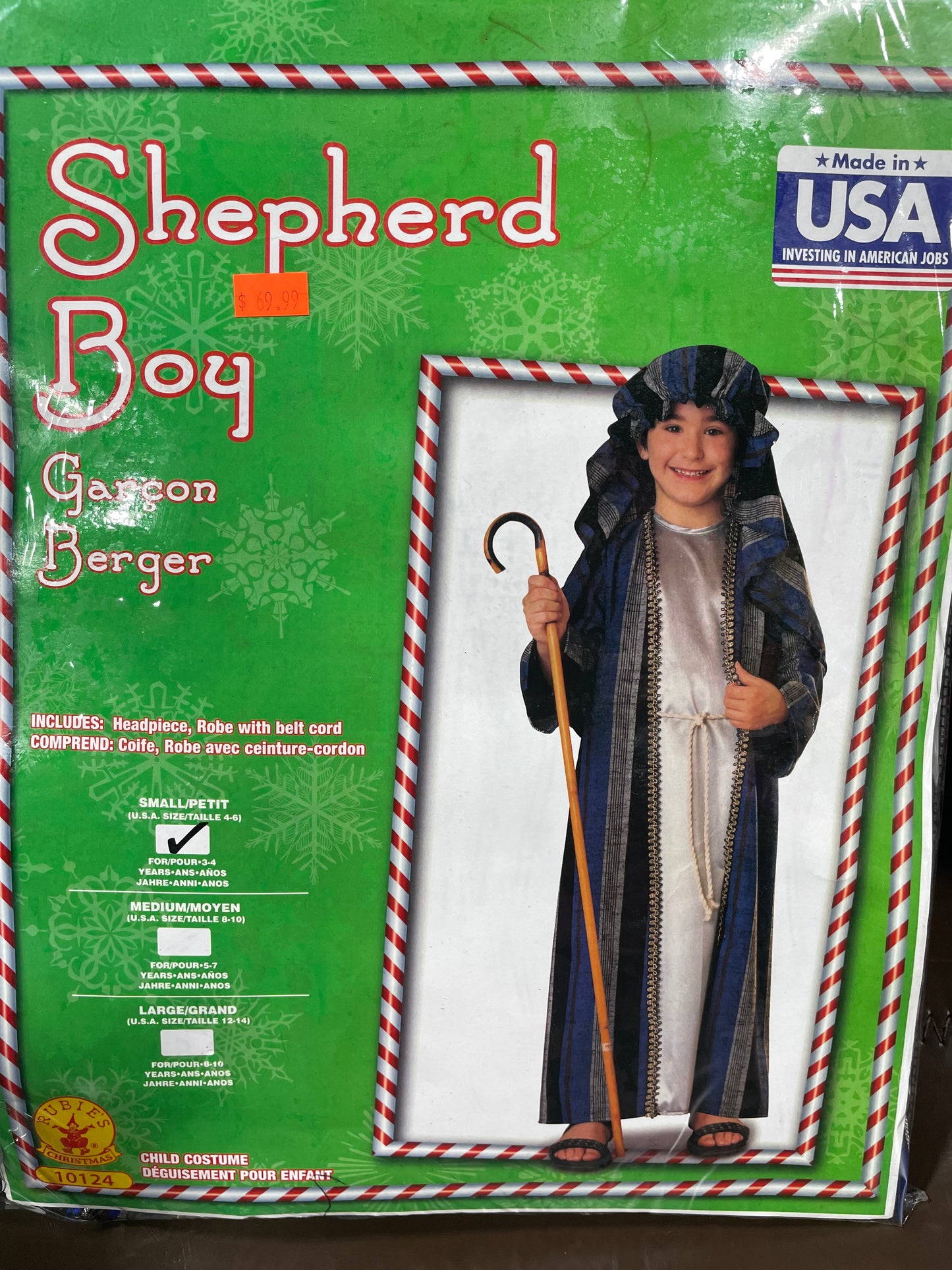 Shepherd Boy Costume