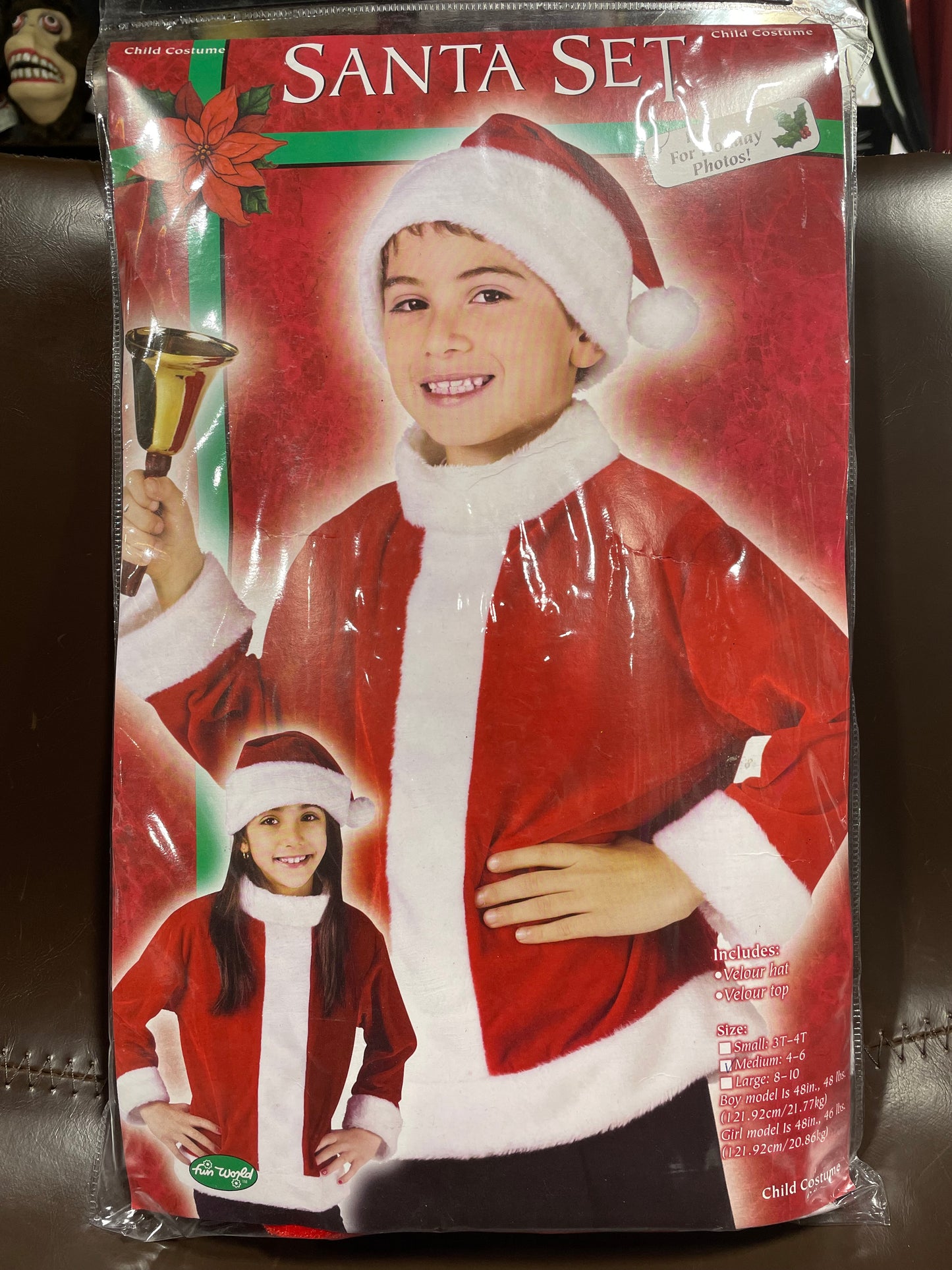 Child Santa Set Costume