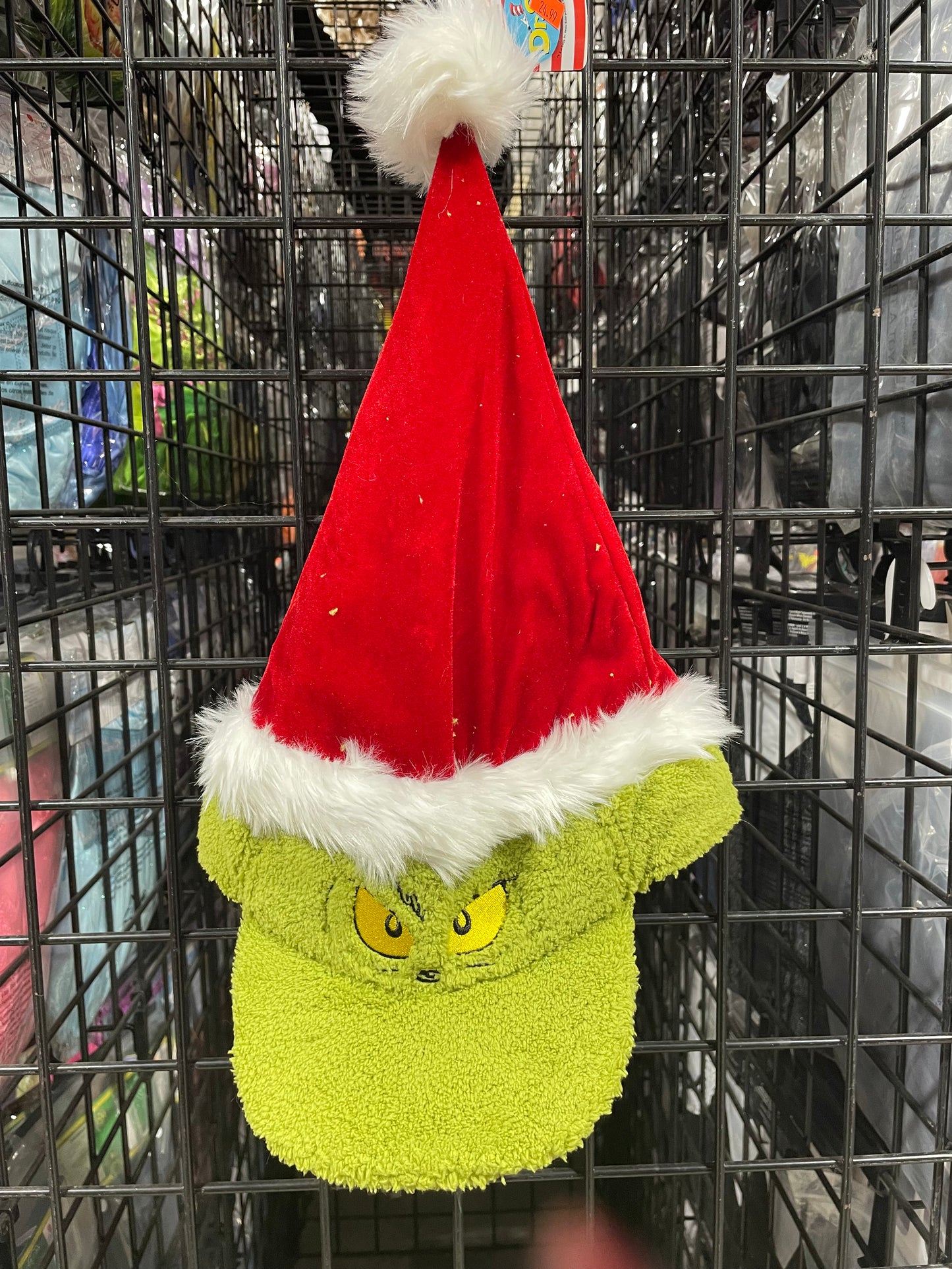 GRINCH SANTA HAT