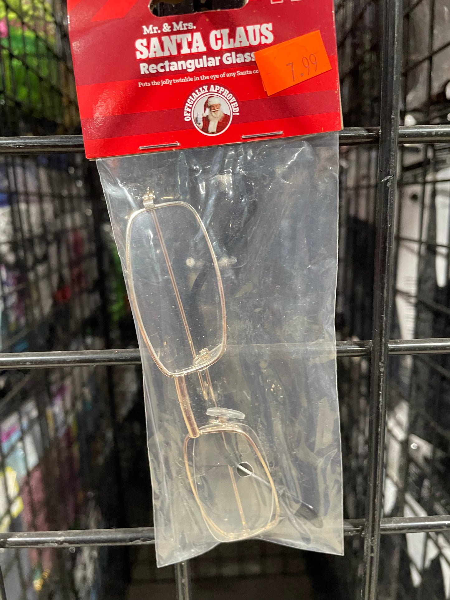 MR. and MRS. Santa Glasses