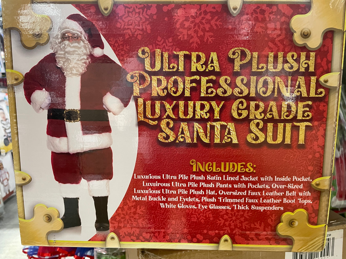 ULTRA PLUSH PROFESSIONAL LUXURY GRADE SANTA SUIT