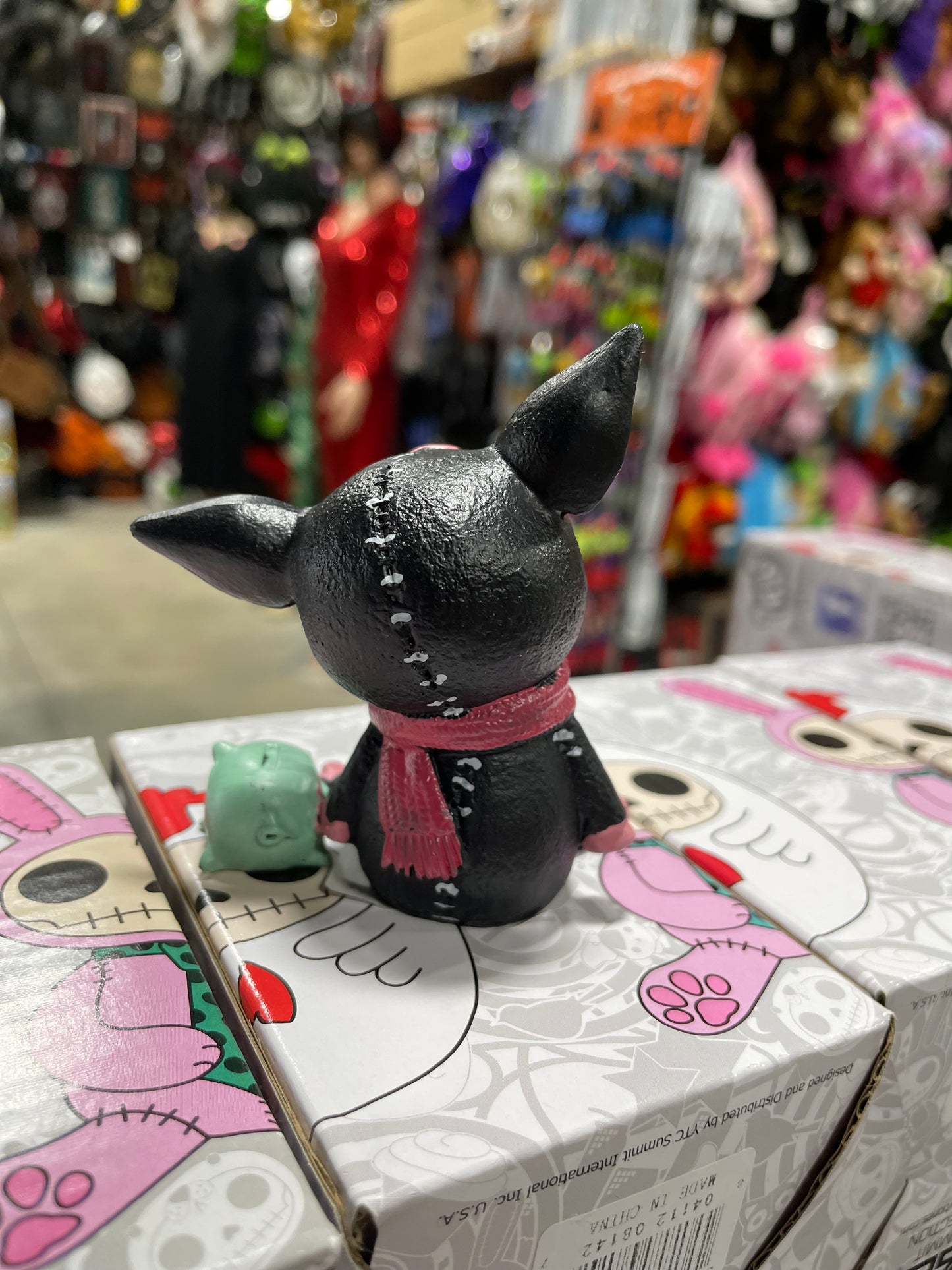 FURRYBONE BLACK BACON FIGURINE