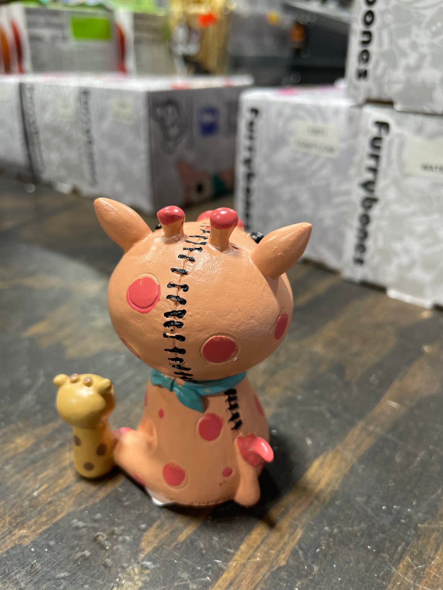 FURRYBONE GIRAFFE KIRIN FIGURINE
