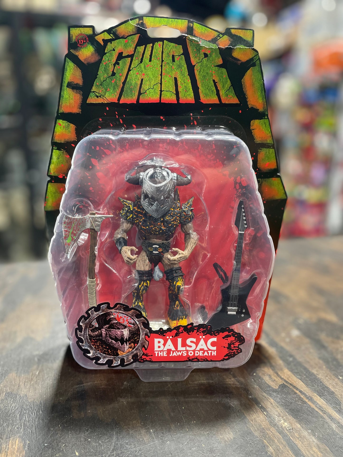 GWAR BALSAC THE JAWS OF DEATH FIGURE
