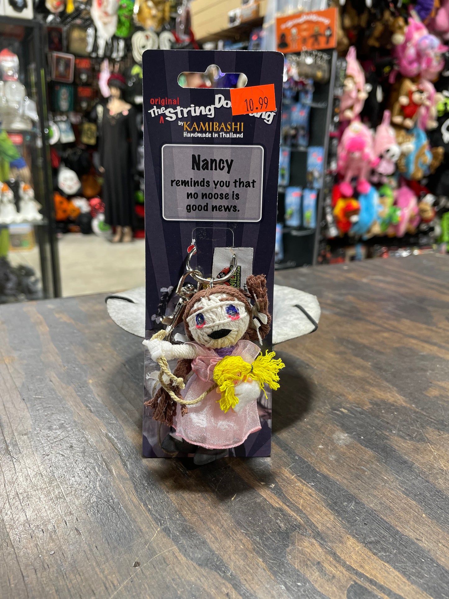 NANCY STRING DOLL GANG KEYCHAIN