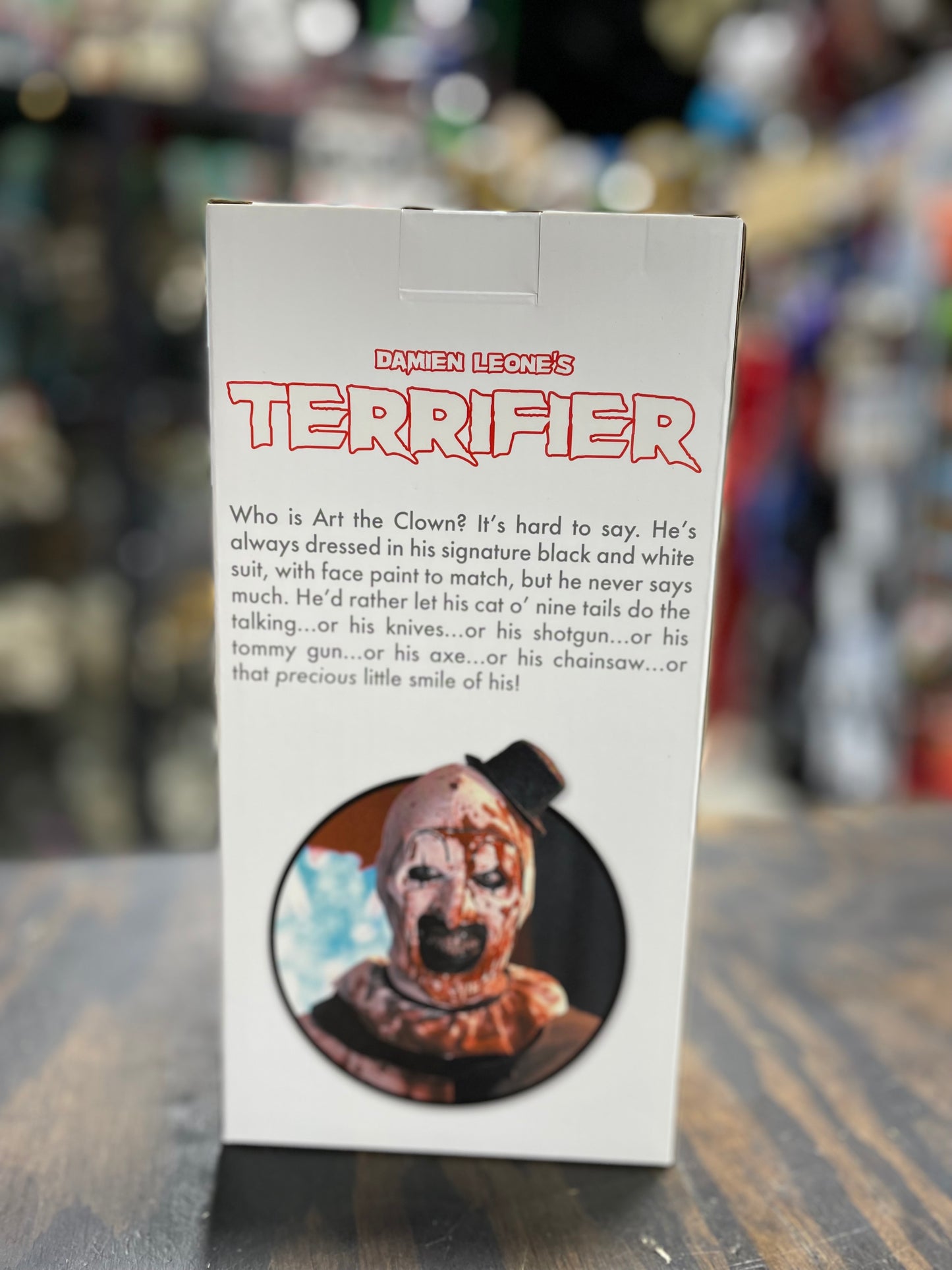 ART THE CLOWN HEAD KNOCKER