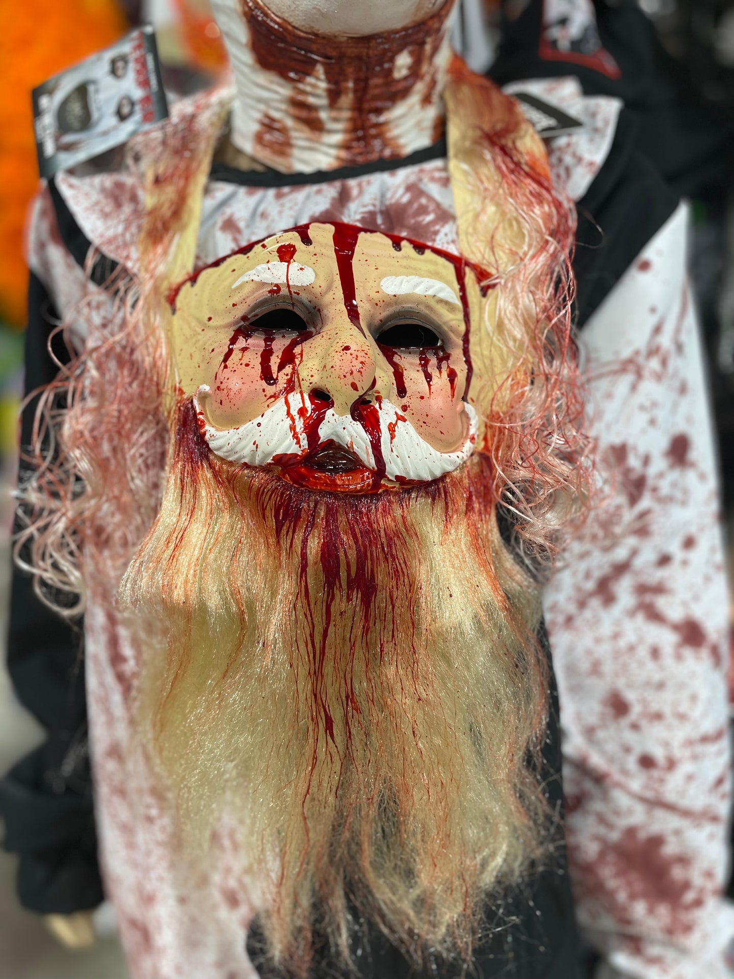 ART THE CLOWN SANTA FACE