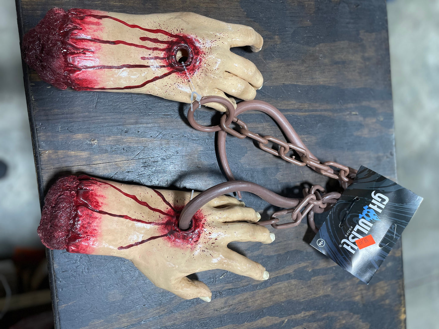 HANDS WITH HOOKS
