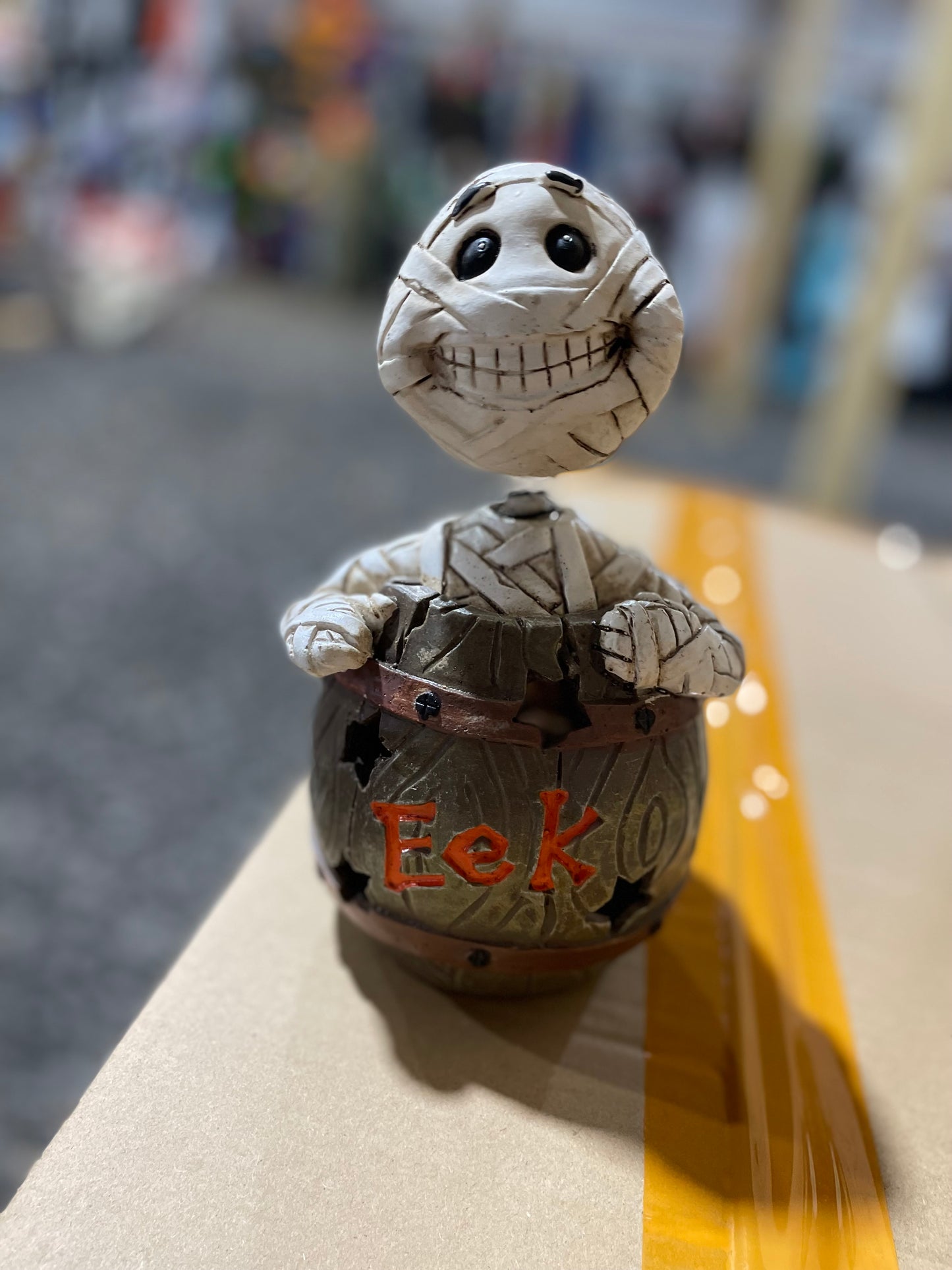 MUMMY BOBBLE HEAD FIGURINE