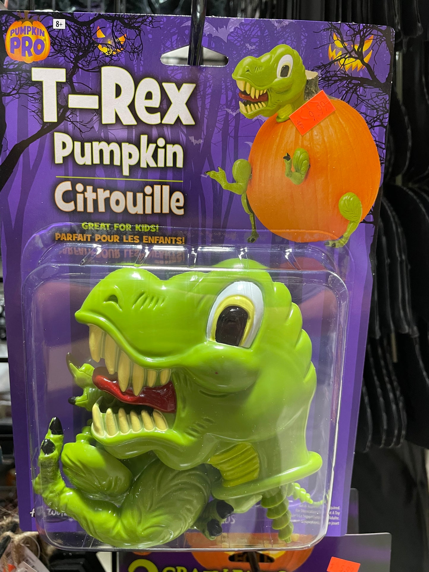 T-REX PUMPKIN CITROUILLE
