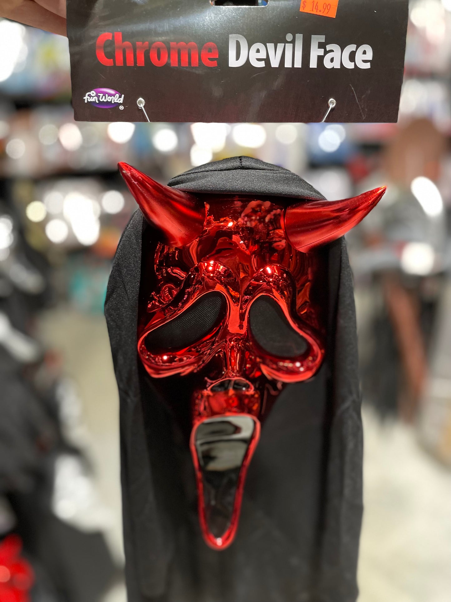 CHROME DEVIL FACE GHOSTFACE