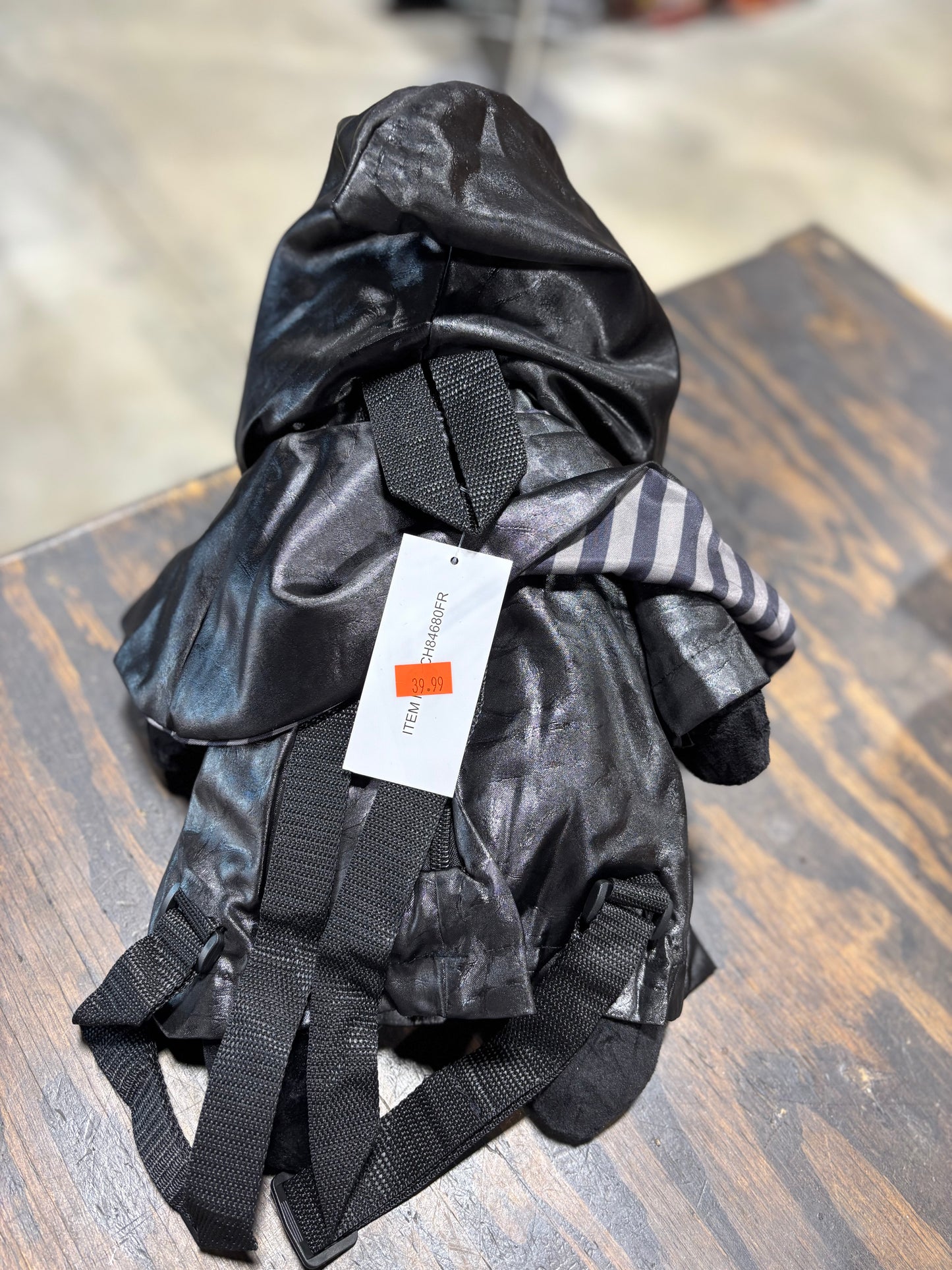 CRACKED EYES PLAGUE DOC PLUSH BACKPACK