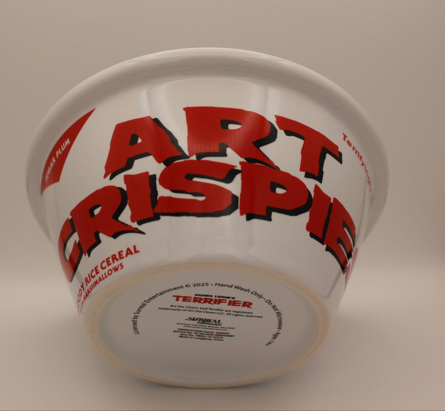 Art Crispies Cereal Bowl