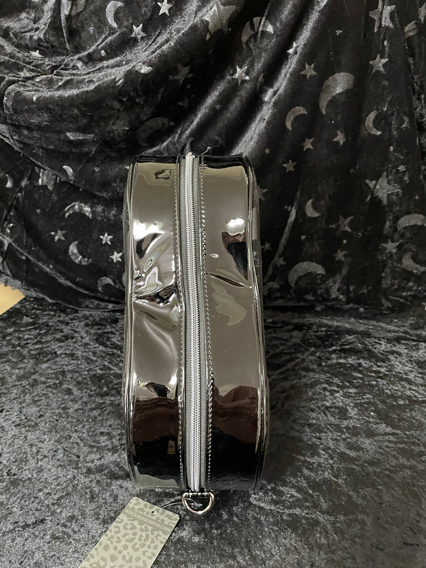 Rock Rebel Heart Shaped Shoulder Bag