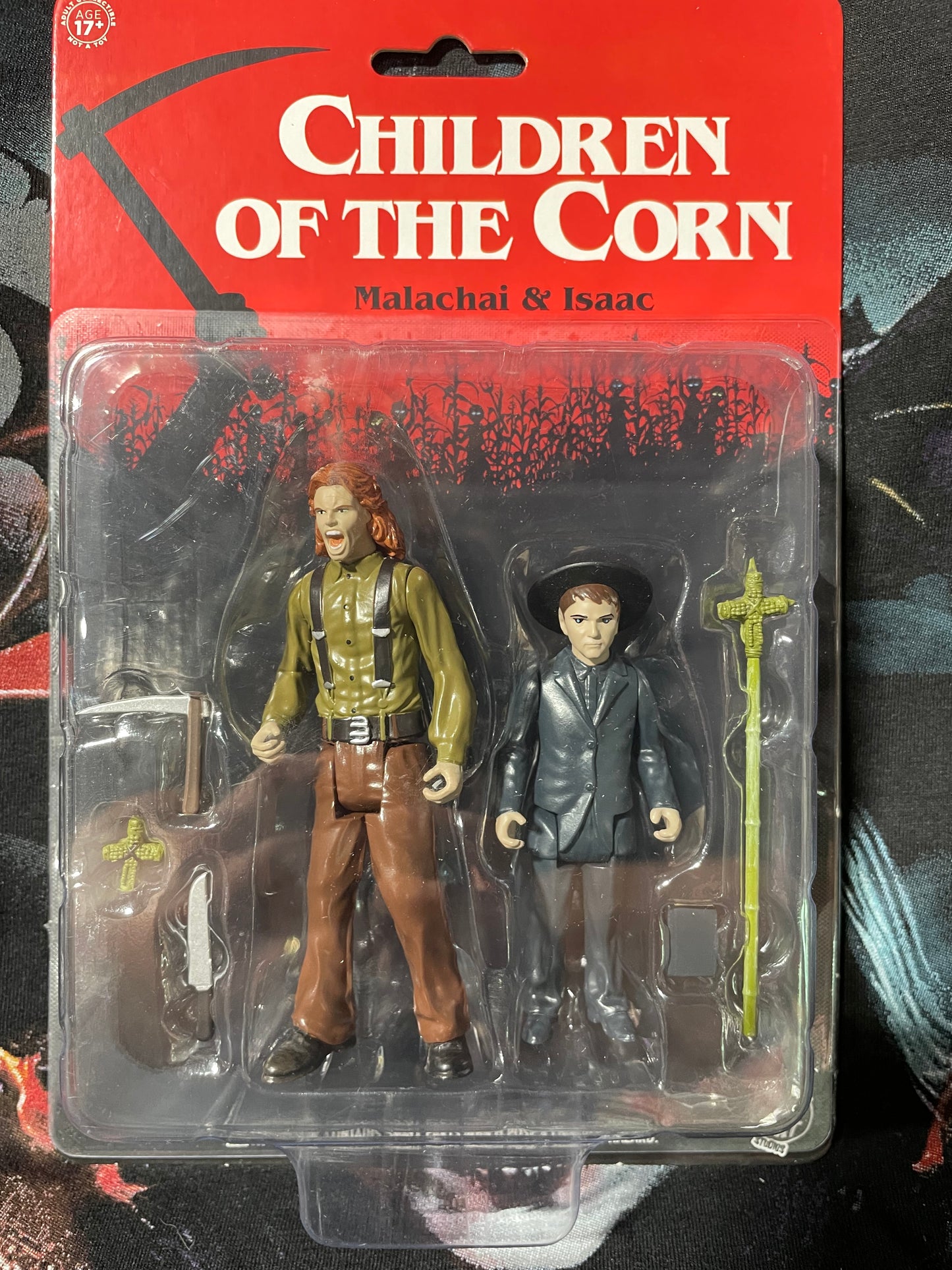CHILDREN OF THE CORN ACTION FIGURINE (MALACHAI AND ISSAC )