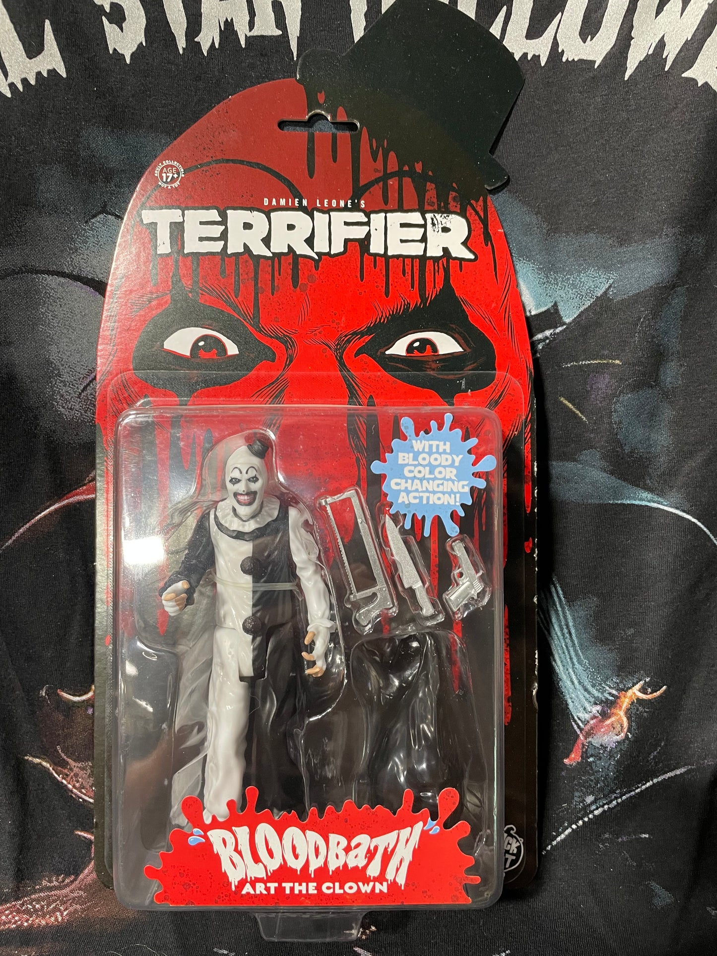 TERRIFER ACTION FIGURINE (BLOODBATH) ART THE CLOWN