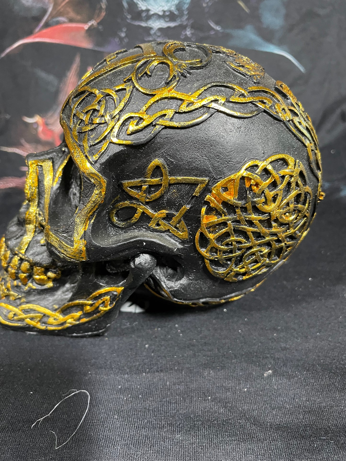 CELTIC CROSS SKULL